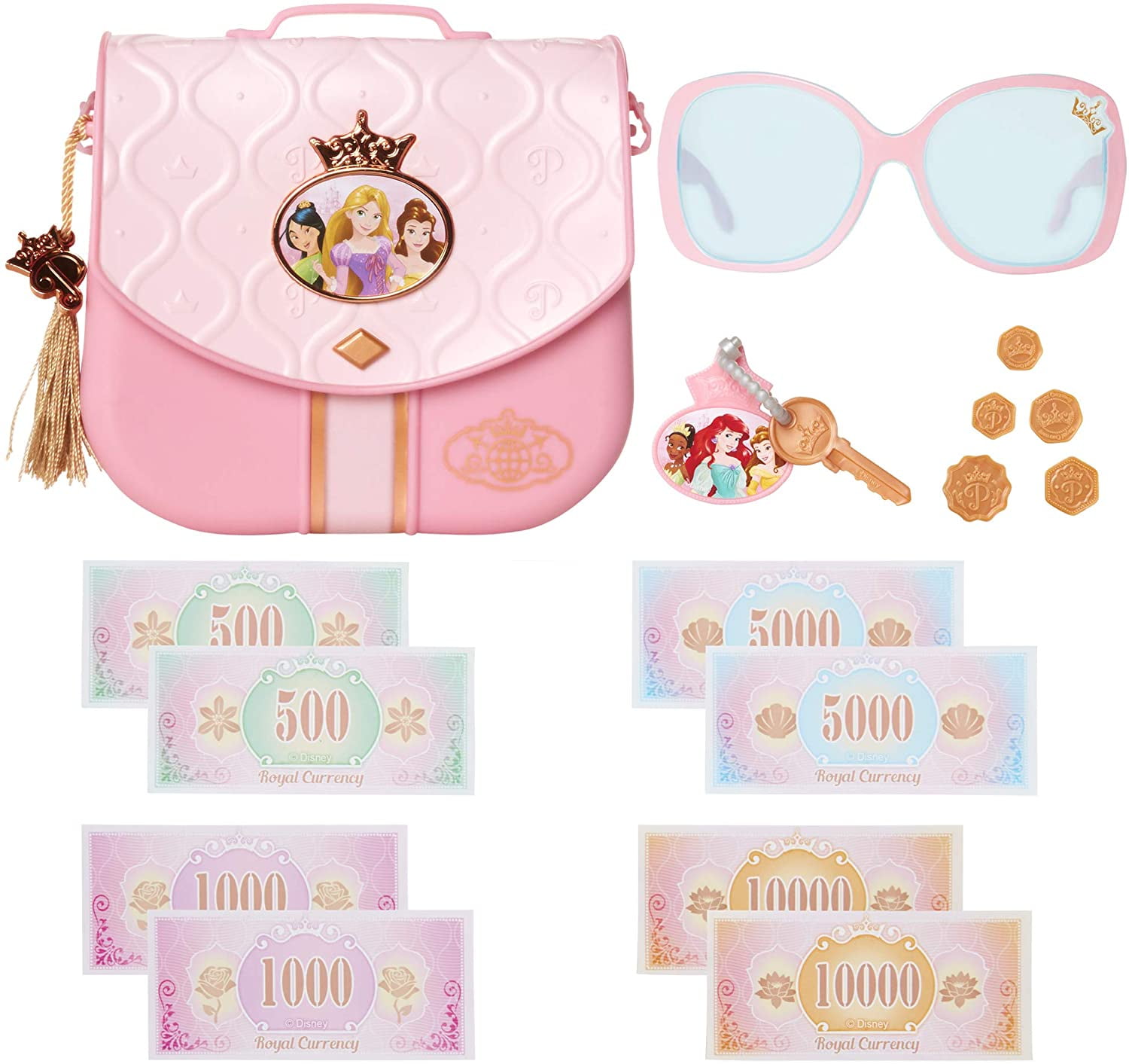 Added Disney Princess Style Collection World Traveler Purse Set with 15 Pieces for Girls Ages 3+ to Wishlist