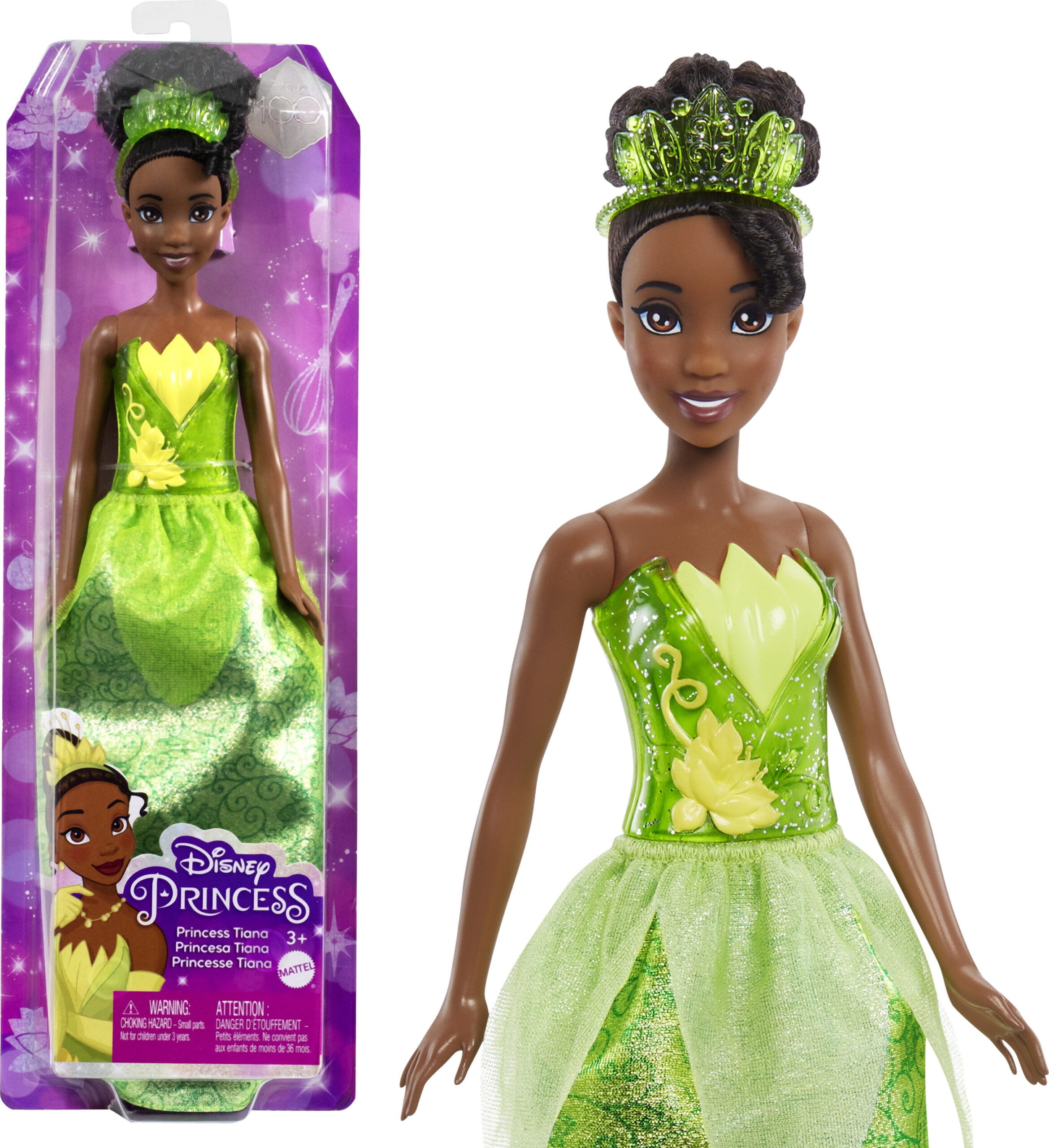 Added Disney Princess Tiana 11 inch Fashion Doll with Brown Hair, Brown Eyes & Tiara Accessory to Wishlist