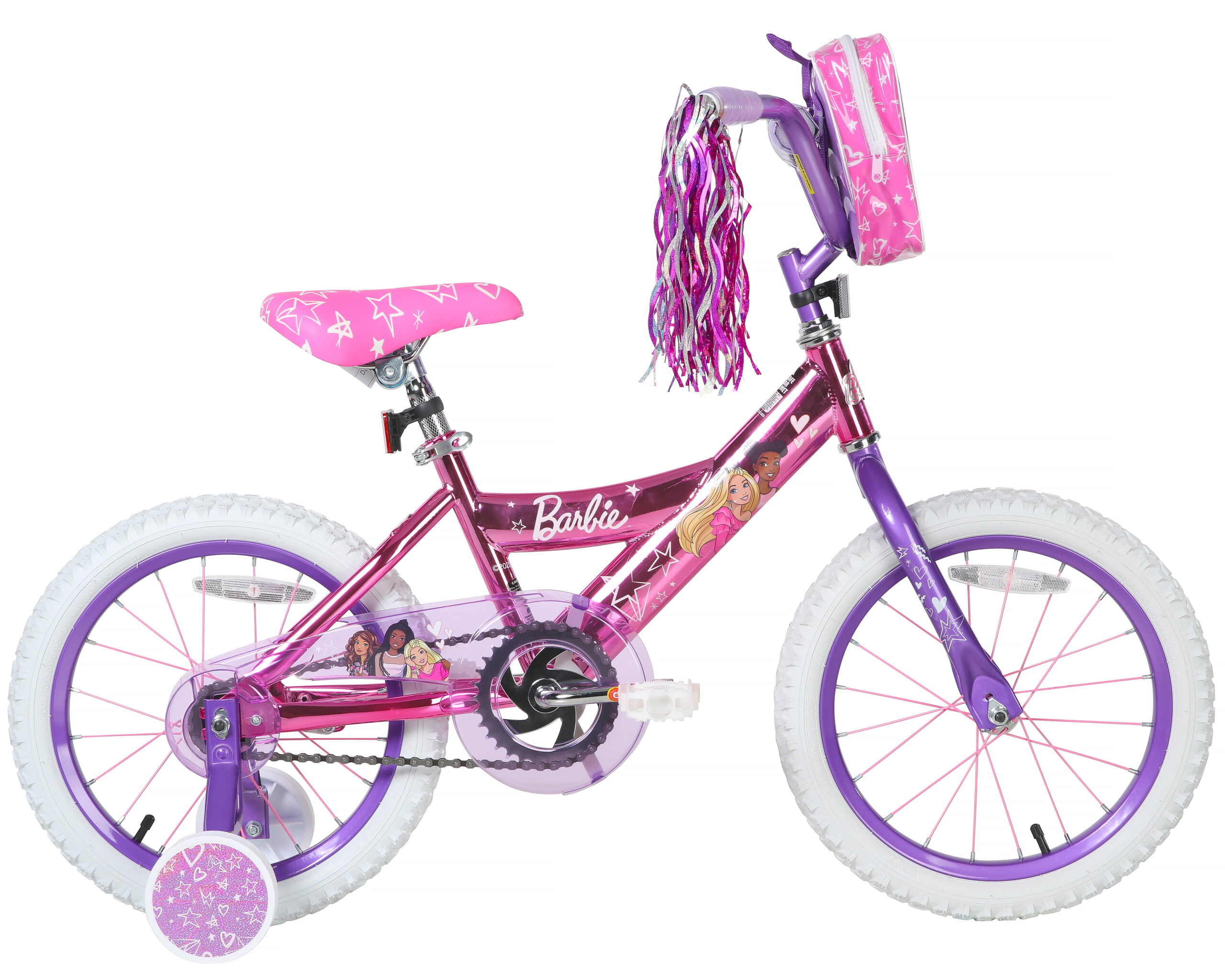 Added Dynacraft Barbie 16-inch Girls BMX Bike for Age Group 5-7 Years, Pink to Wishlist