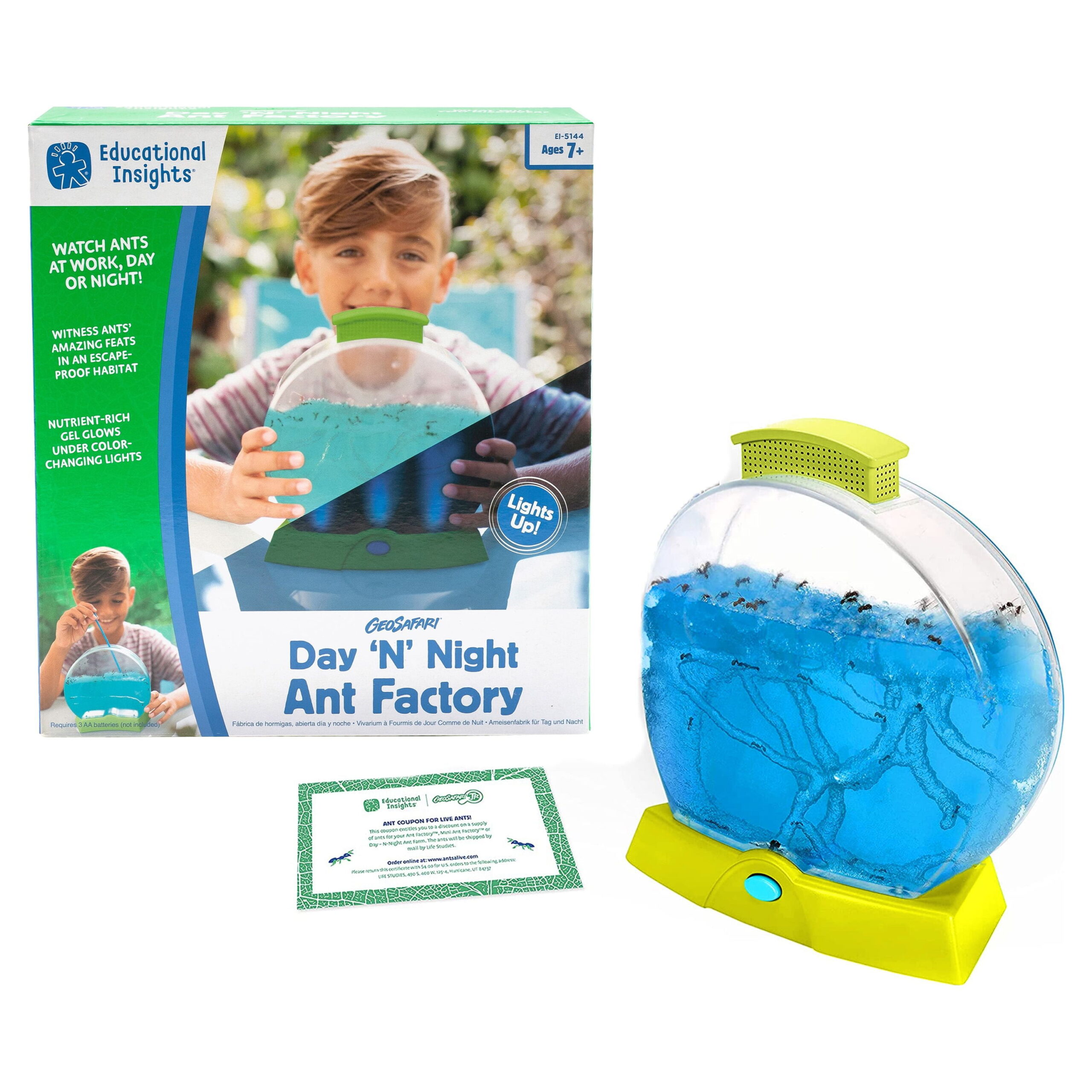 Added Educational Insights Day 'N' Night Ant Factory, Ant Farm Habitat, Science Toy Ages 7+ to Wishlist