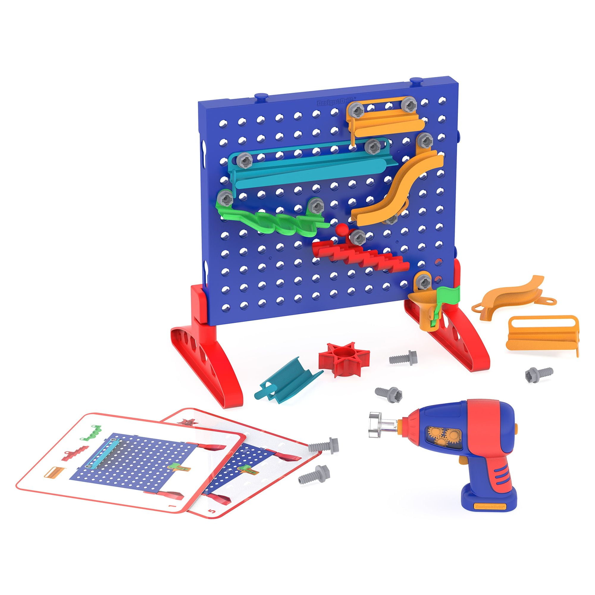 Added Educational Insights Design & Drill Marble Maze, Marble Run STEM Toy, Over 50 Pieces, Ages 5+ to Wishlist