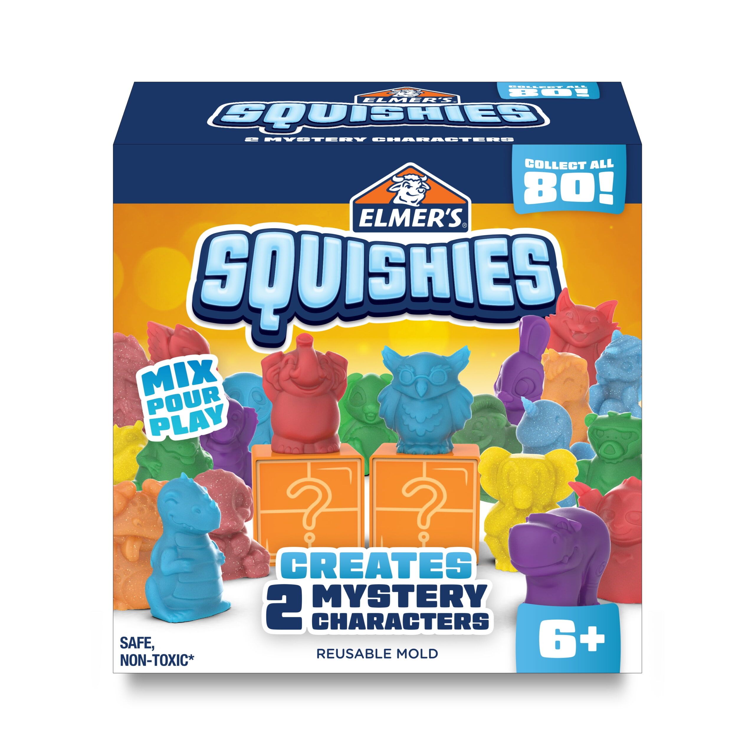 Added Elmer’s Squishies DIY Squishy Toy Kit, 2 Count Mystery Characters, Ages 6+ to Wishlist