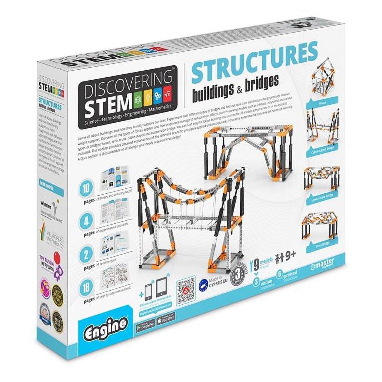 Added Engino- STEM Toys, Buildings & Bridges, Construction Toys for Kids 9+ to Wishlist