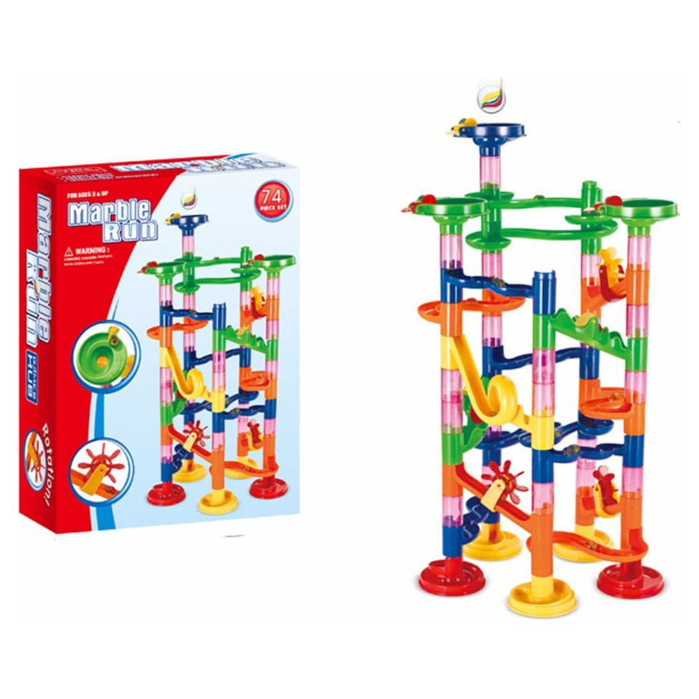 Added Fidget Toys Diy Marble Run Coaster Maze Toy - Hanmun Diy Marble Race Toy 74 Piece Camouflage to Wishlist