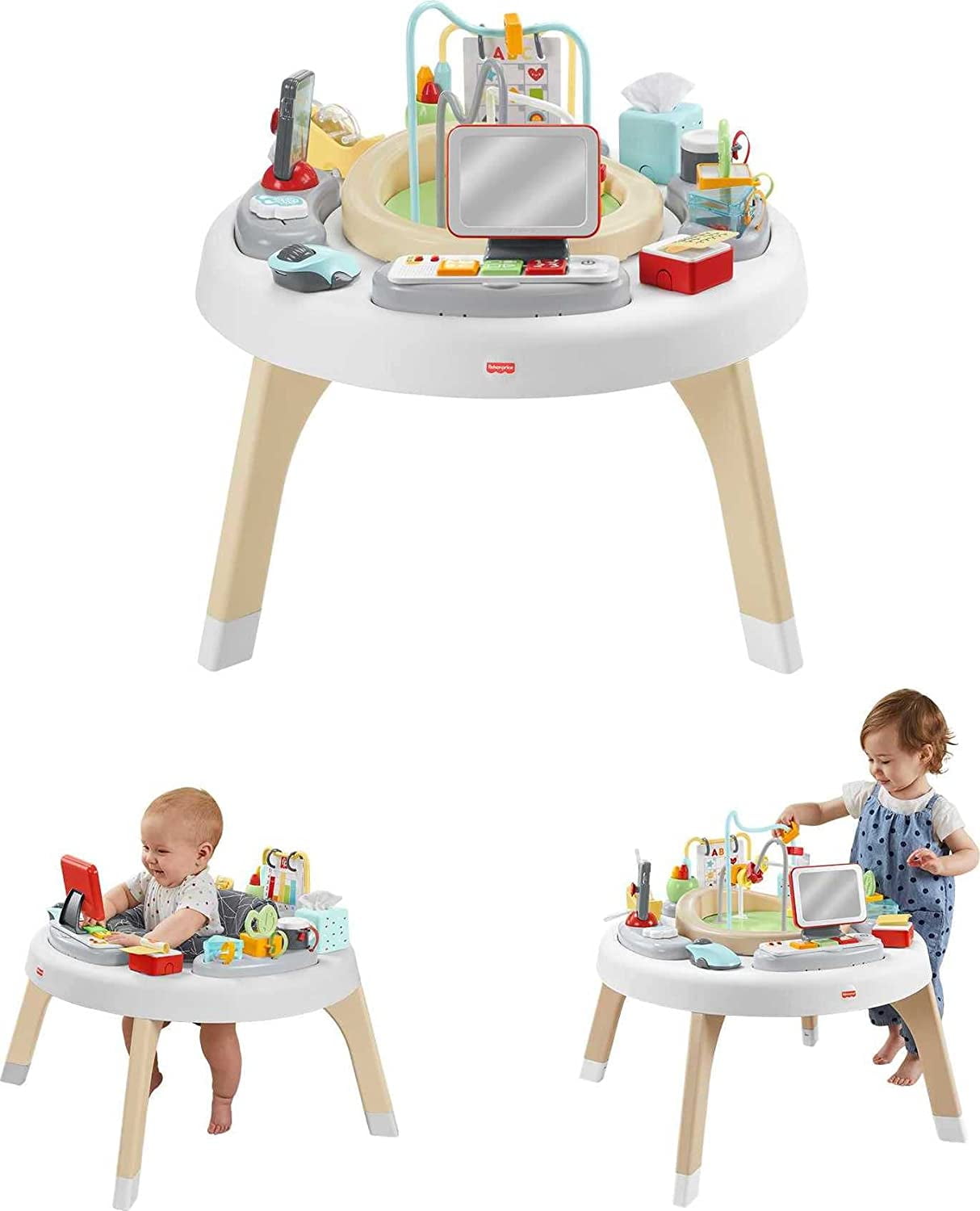 Added Fisher-Price Learning Toy 2-in-1 Like a Boss Infant Activity Center and Toddler Play Table to Wishlist