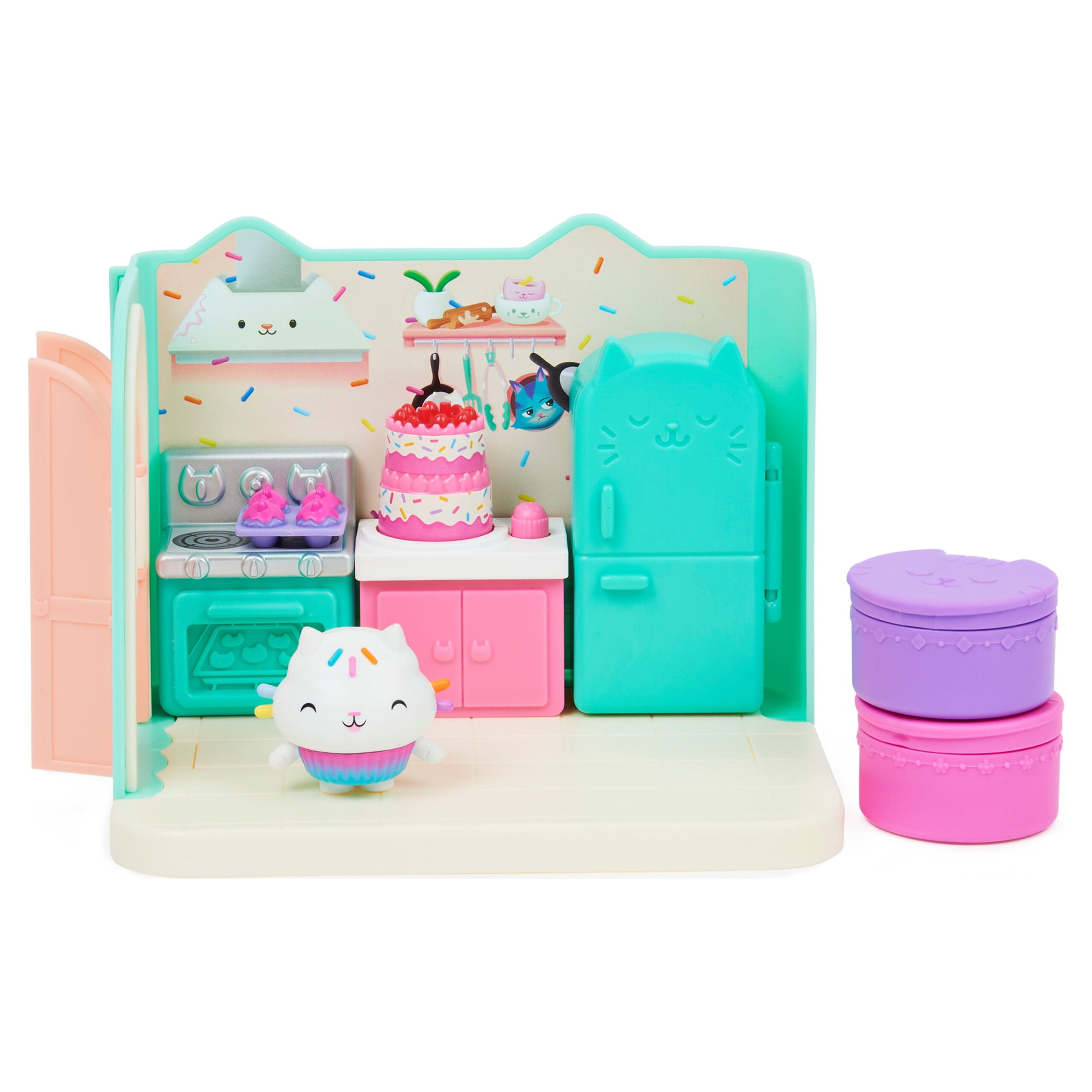 Added Gabby’s Dollhouse, Bakey with Cakey Kitchen Playset with Figure, for Ages 3 and up to Wishlist