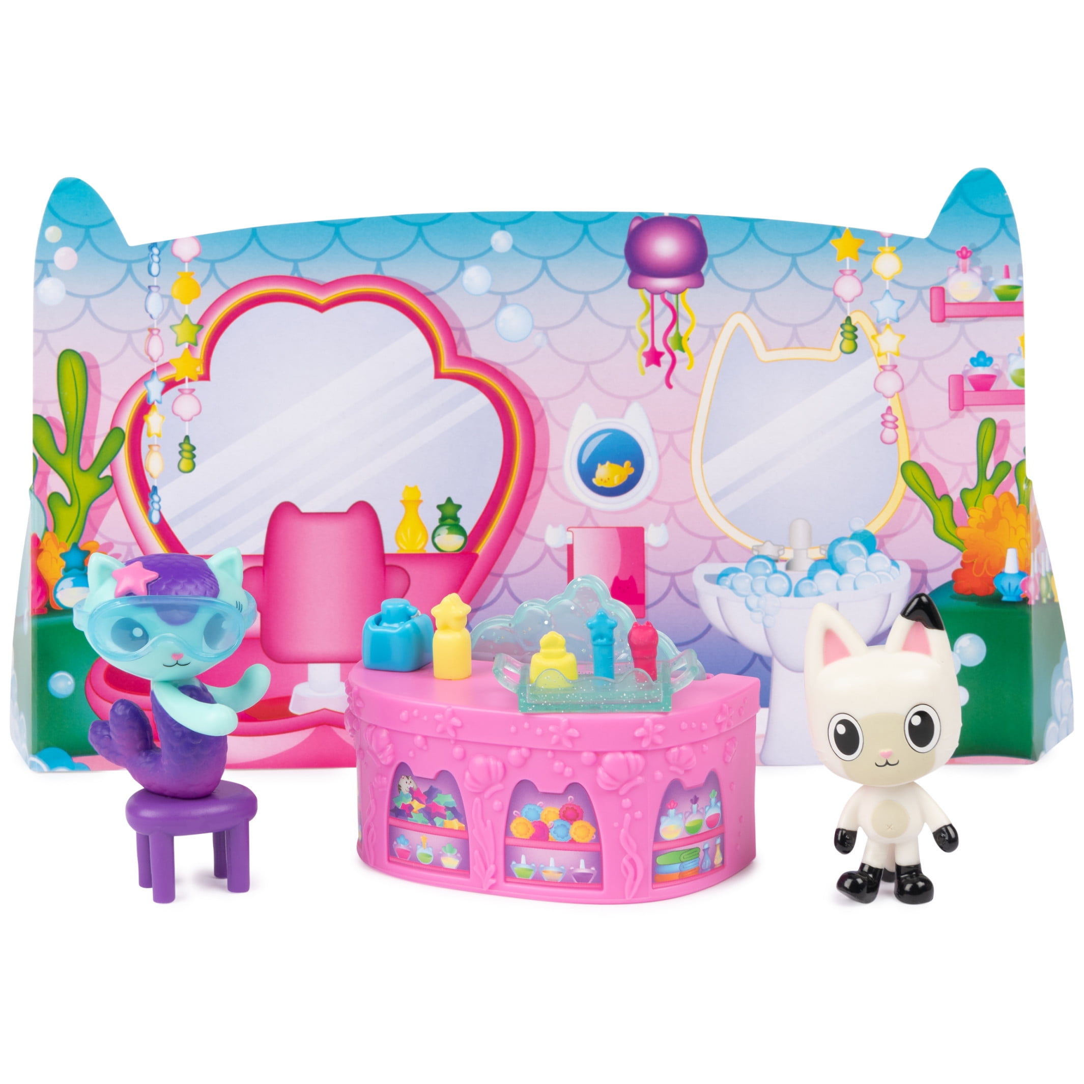 Added Gabby’s Dollhouse, Mermaid-lantis Spa Science  Figure Furniture Pack to Wishlist