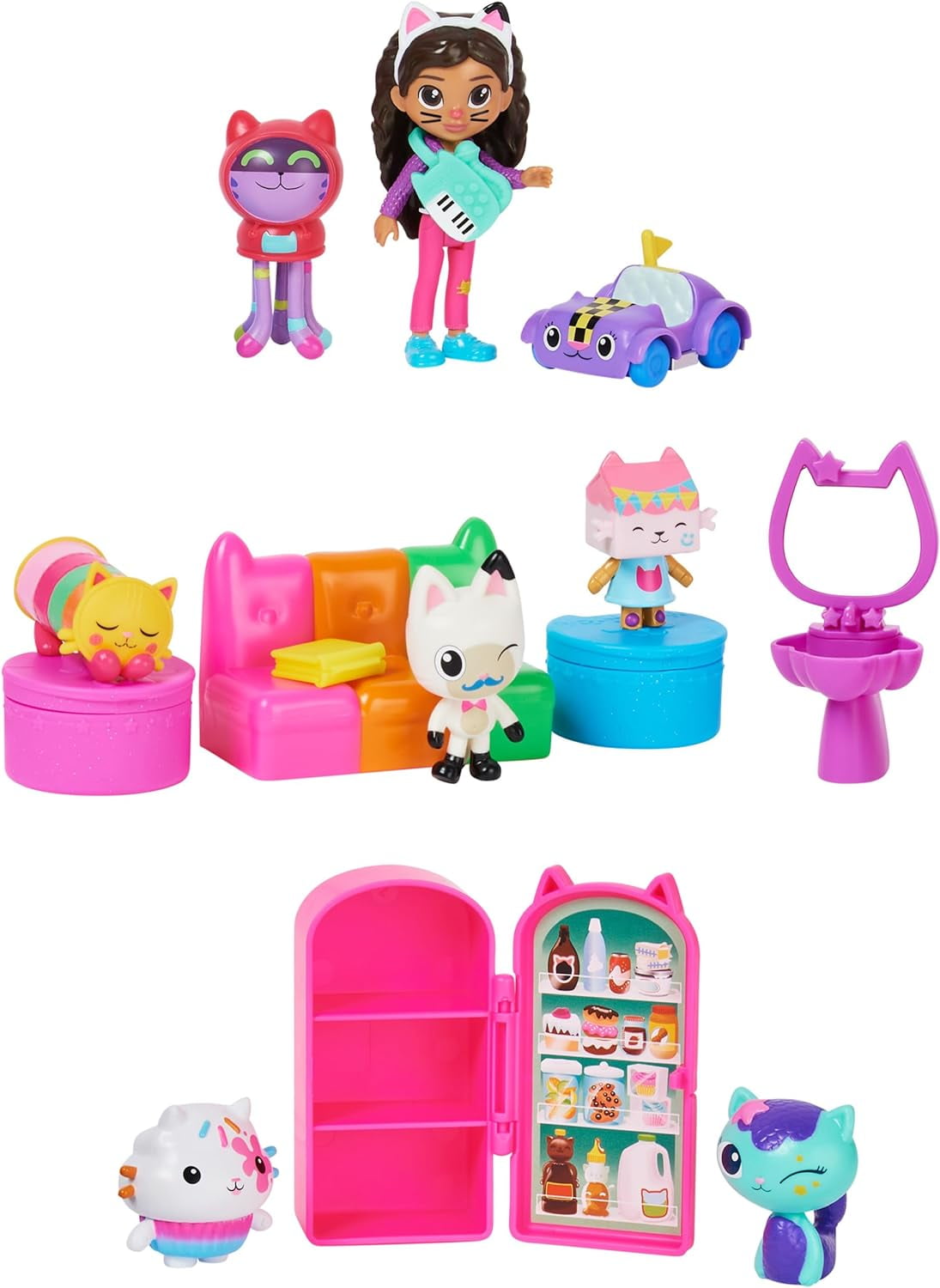 Added Gabby's Dollhouse, Surprise Pack, Toy Figures and Dollhouse Furniture, Kids Toys for Girls and Boys Ages 3 and up to Wishlist