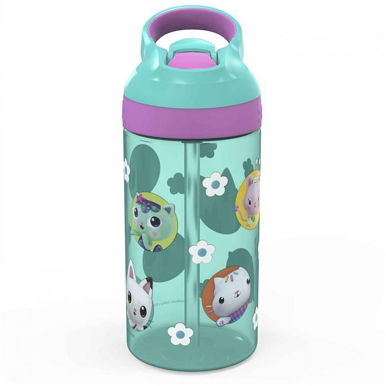 Added Gabbys Dollhouse 874973 16 oz Gabbys Dollhouse Reusable Plastic Water Bottle, Blue to Wishlist