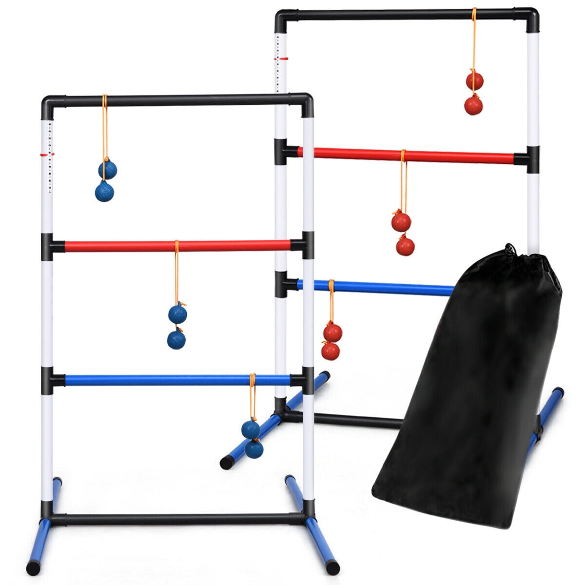 Added Gymax Ladder Ball Toss Game Set Indoor Outdoor W/6 Bolas Score Tracker Carrying Bag to Wishlist