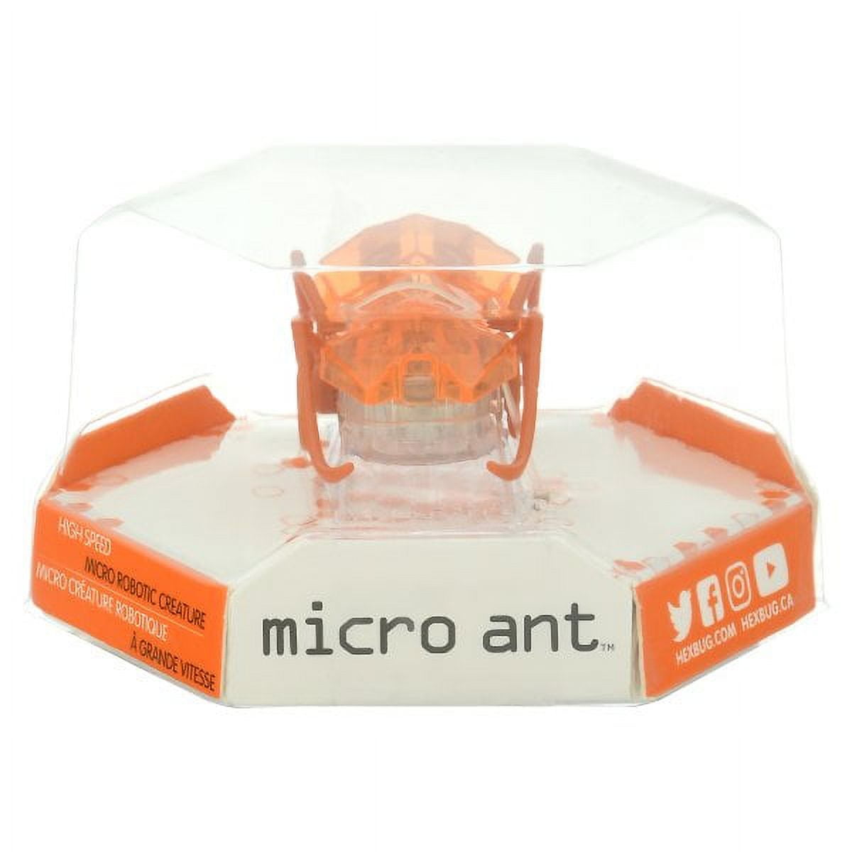 Added HEXBUG Micro Ant - Electronic Autonomous Robotic Pet - High Speed Robot - Toy for Kids Ages 8 and Up (Random Color) to Wishlist