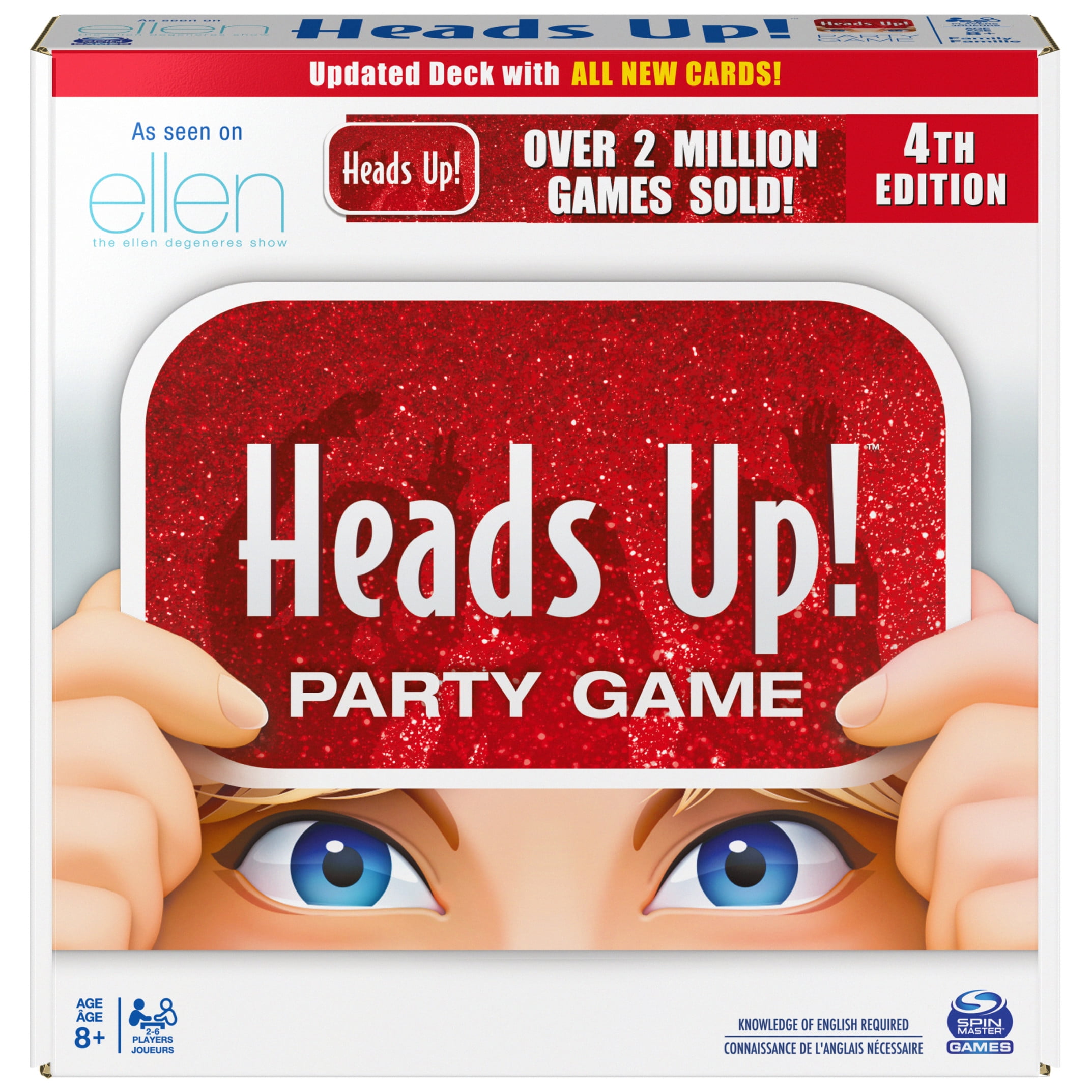 Added Heads Up! Party Game 4th Edition to Wishlist