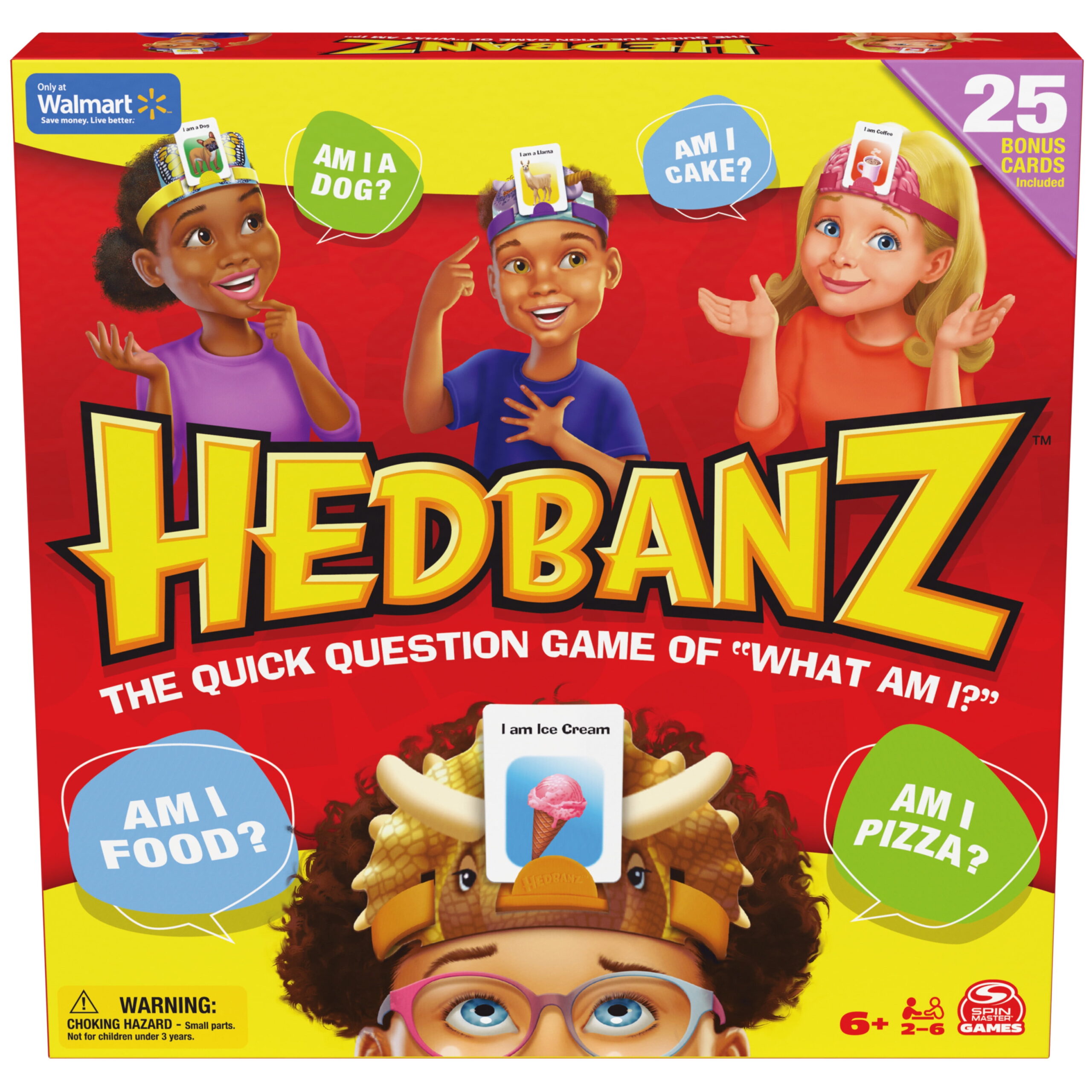 Added Hedbanz 2nd Edition Picture Guessing Board Game with 25 Bonus Cards Walmart Exclusive to Wishlist