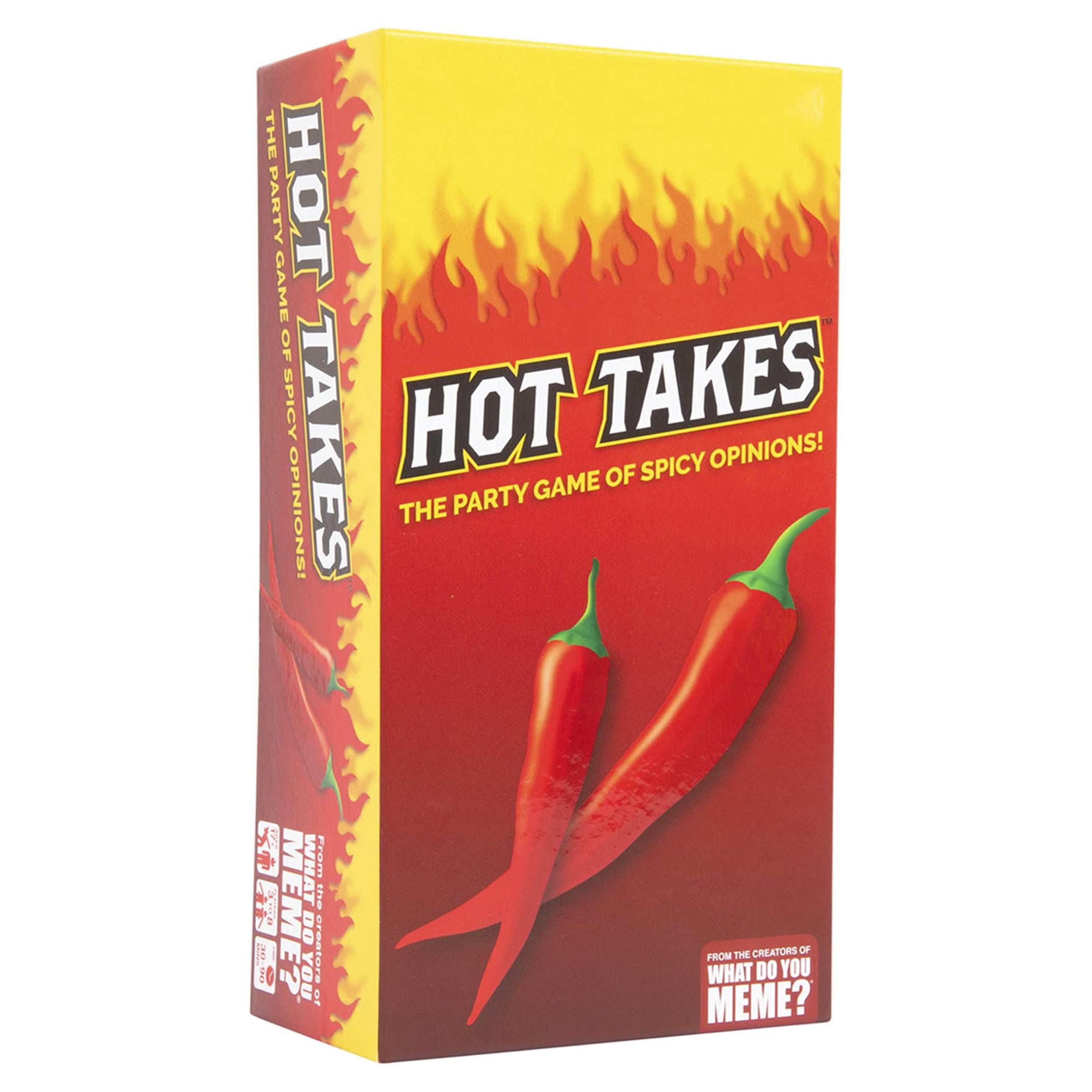 Added Hot Takes - the Adult Party Game of Spicy Opinions - by What Do You Meme? - Hilarious Classic Card Game - Ages 17+ to Wishlist