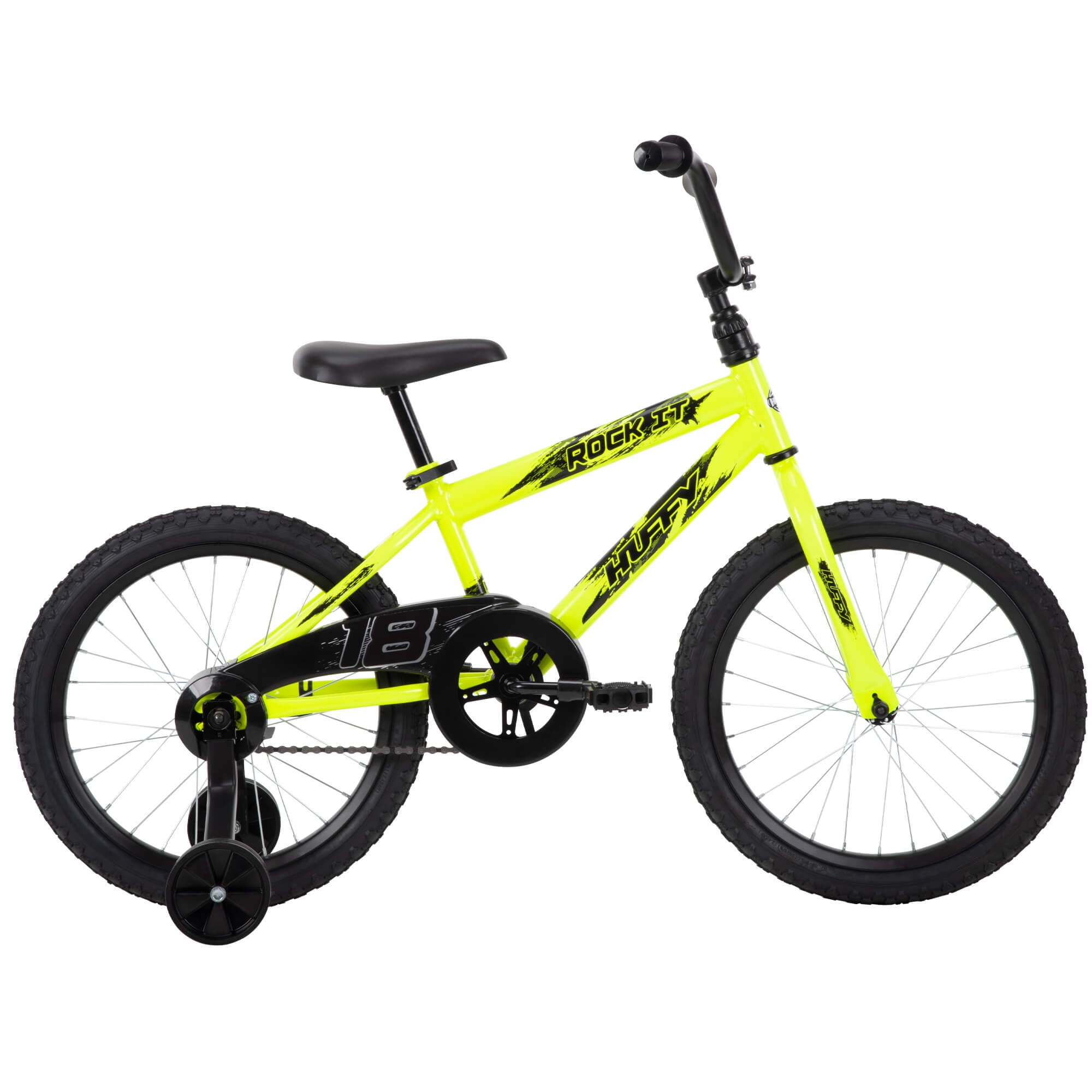 Added Huffy 18 in. Rock It Kids Bike for Boys Ages 4 and up, Child, Neon Powder Yellow to Wishlist