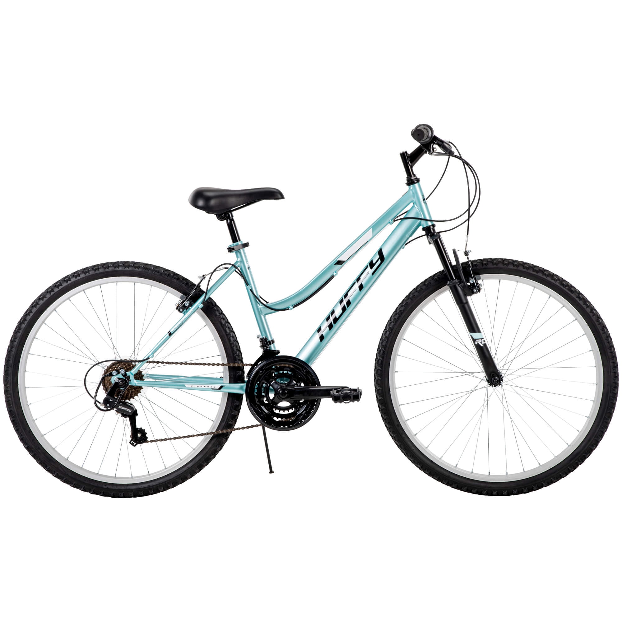 Added Huffy 26” Rock Creek Women's 18-Speed Mountain Bike, Mint to Wishlist