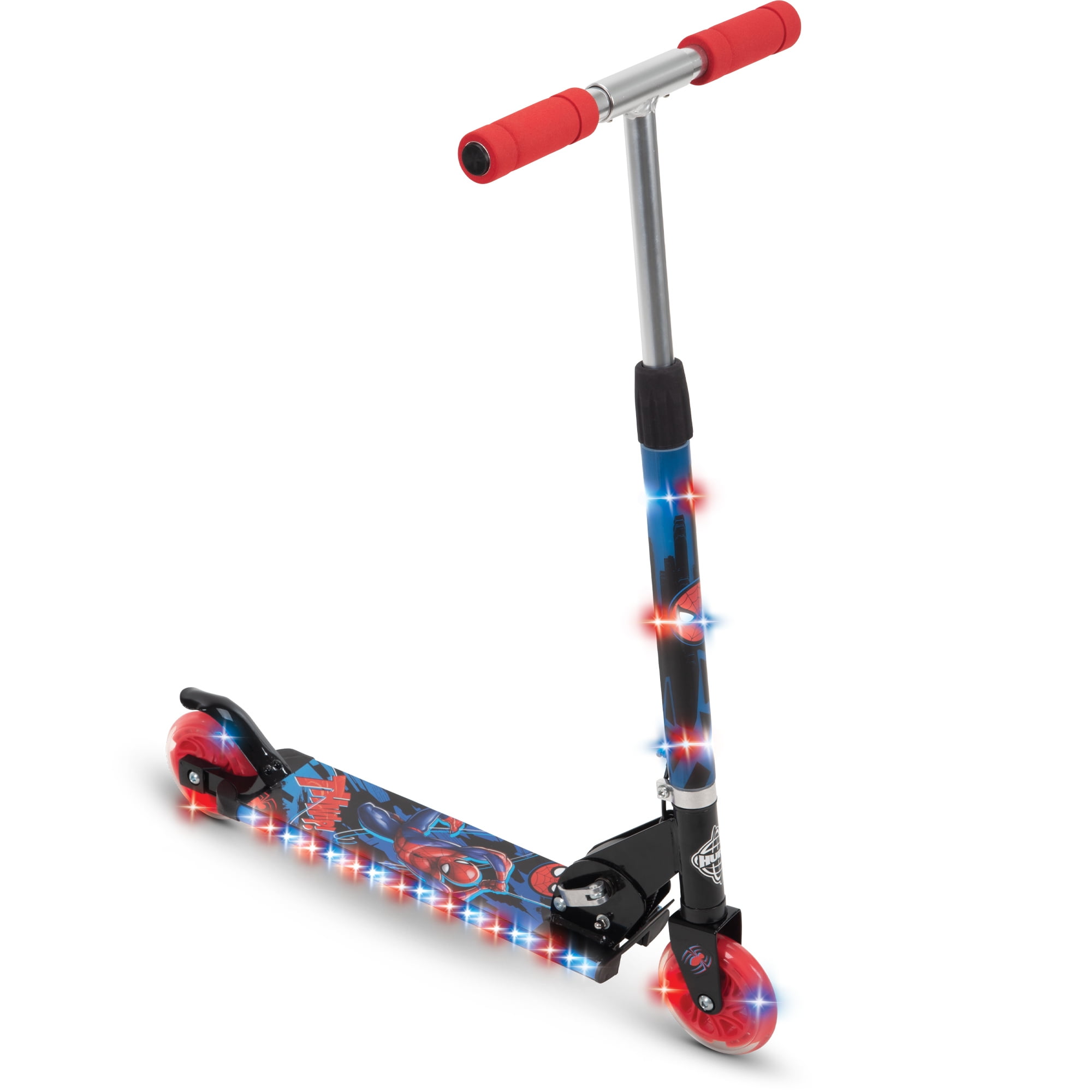 Added Huffy Marvel Spider-Man Electro-Light Inline Kick Scooter for Boys, ages 5+ years to Wishlist