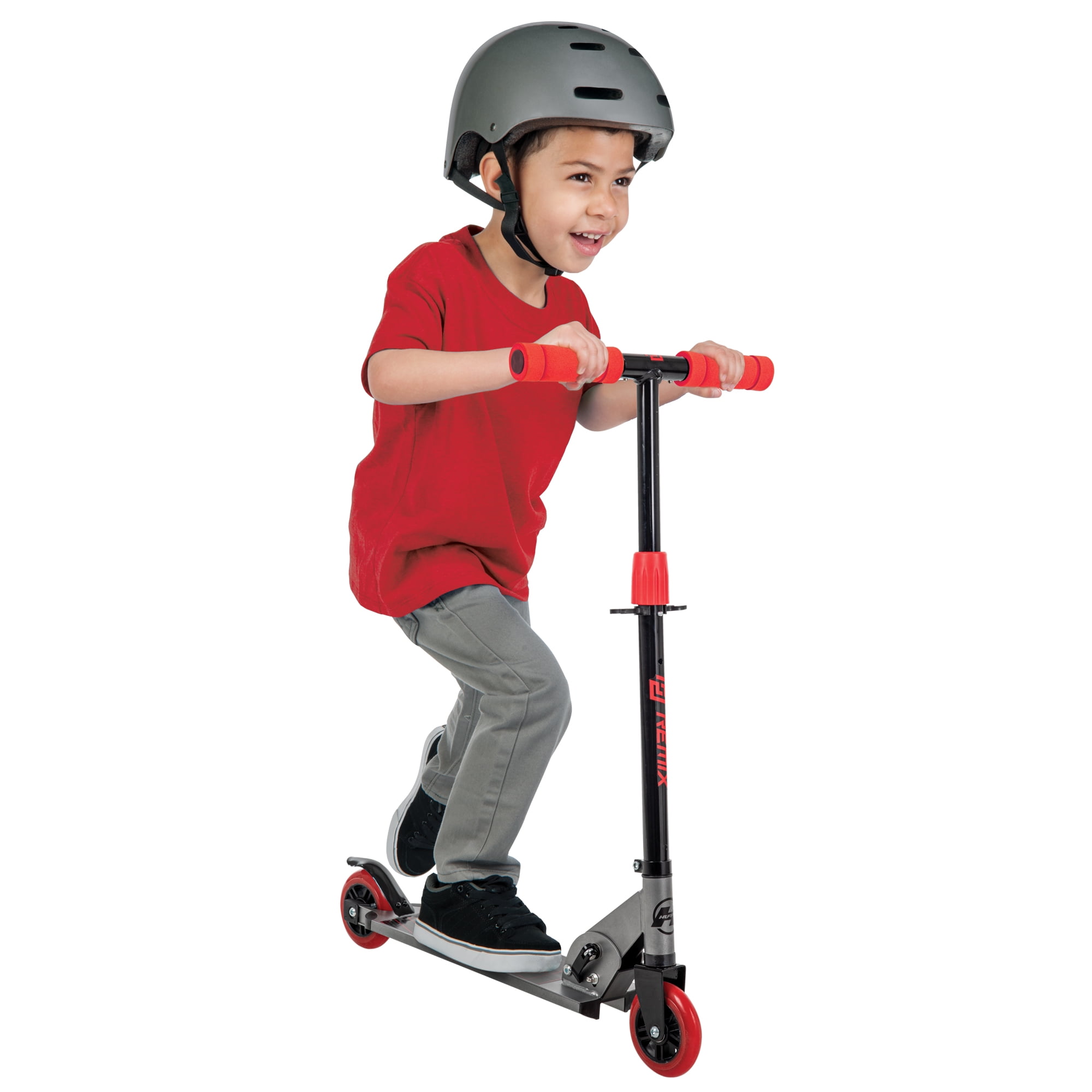 Added Huffy Remix Inline Kick Scooter, for Kids Ages 5+ Years,  Red to Wishlist