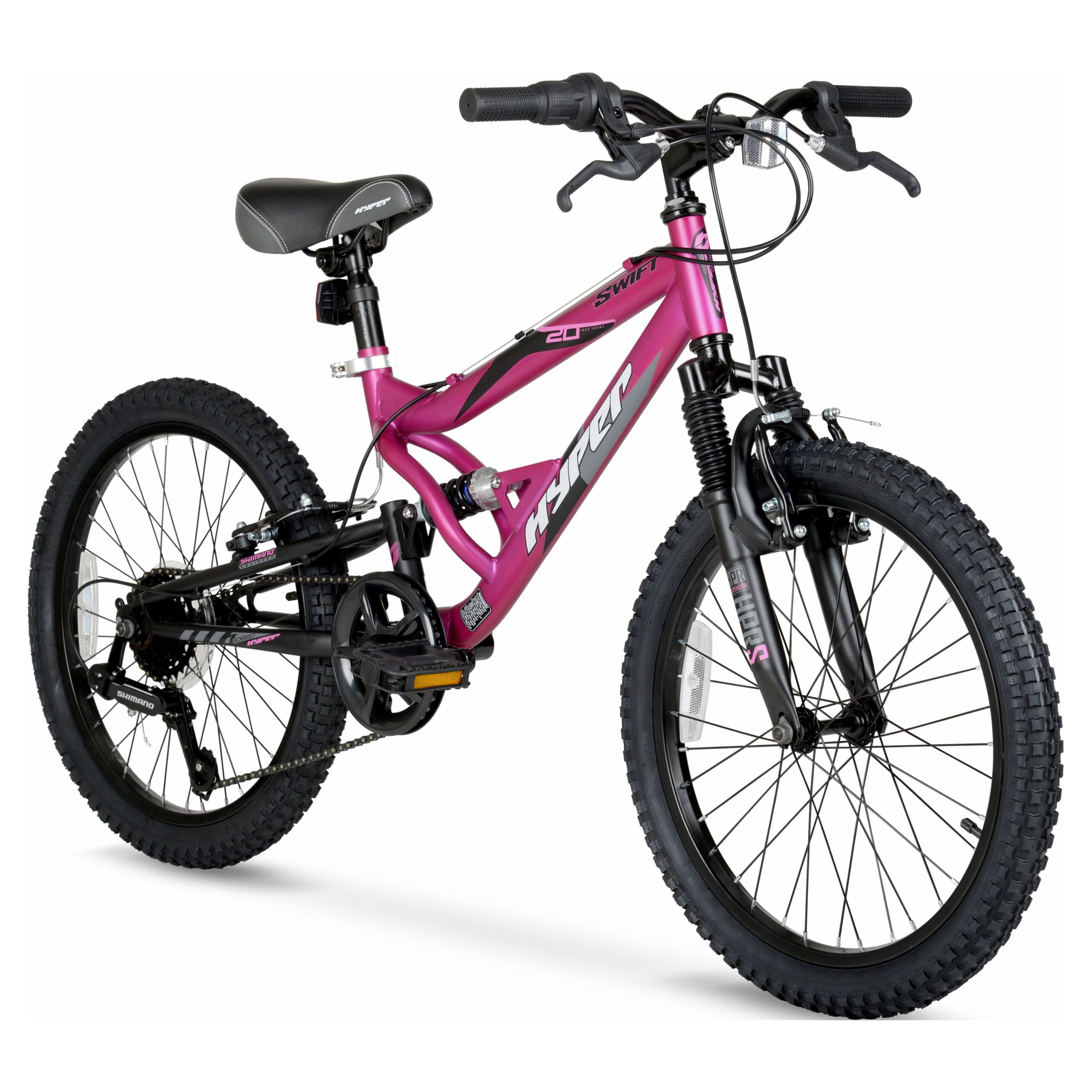 Added Hyper Bicycles 20" Girl's Swift Mountain Bike for Kids, Magenta,  Ages 8 to 13 Years Old to Wishlist