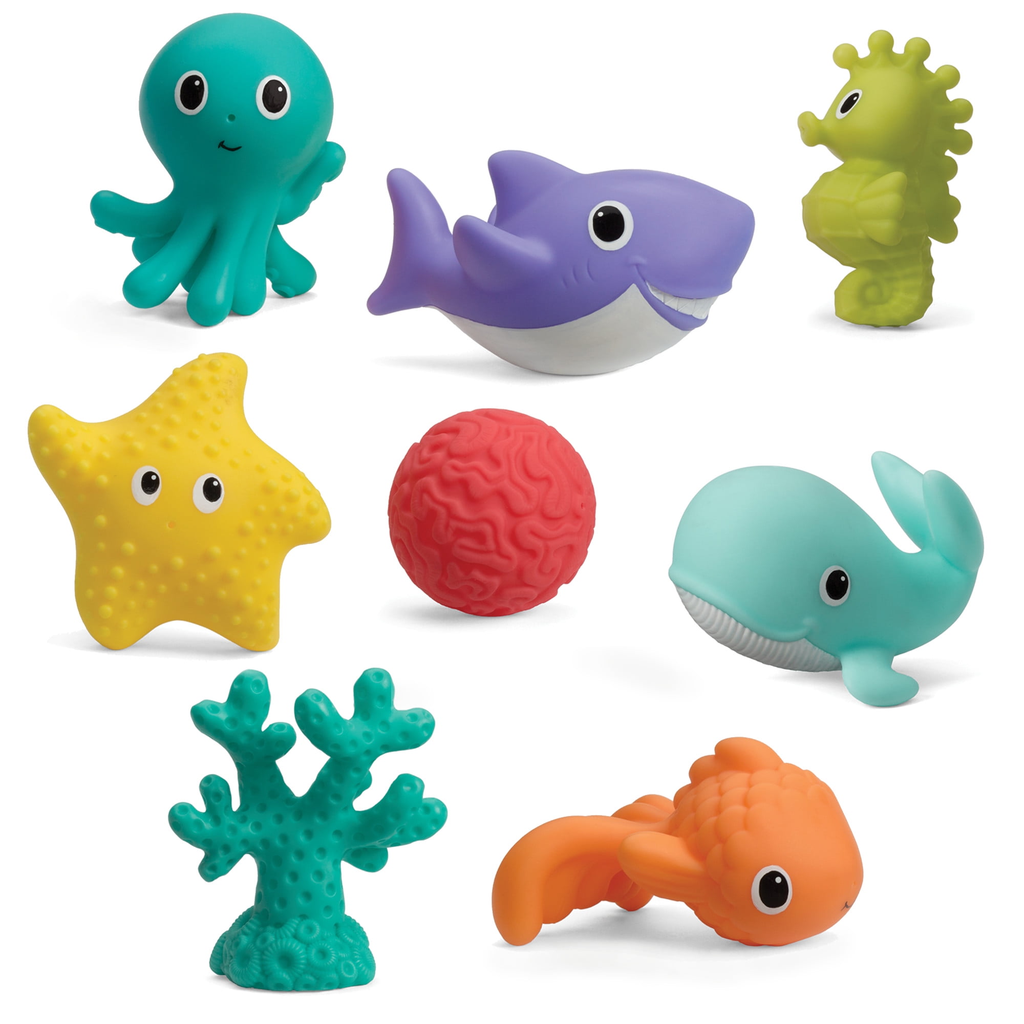 Added Infantino Aquarium Bath Squirters, Sea Life Pals Water Toys, 8-Piece Set to Wishlist