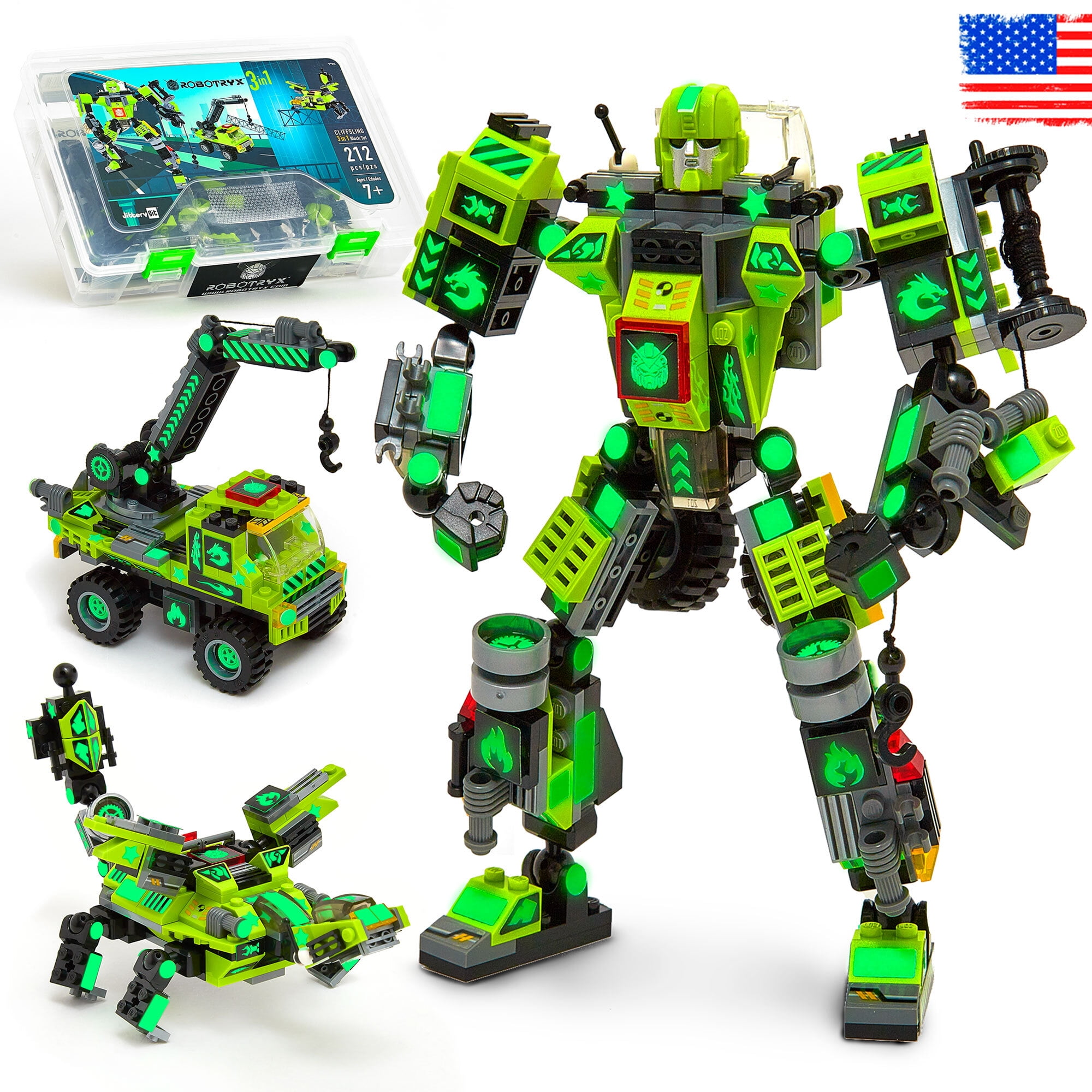 Added JitteryGit Robot STEM Building Toys for Boys | Christmas Gifts for Kids Ages 7 8 9 10 11 12 13 14 to Wishlist