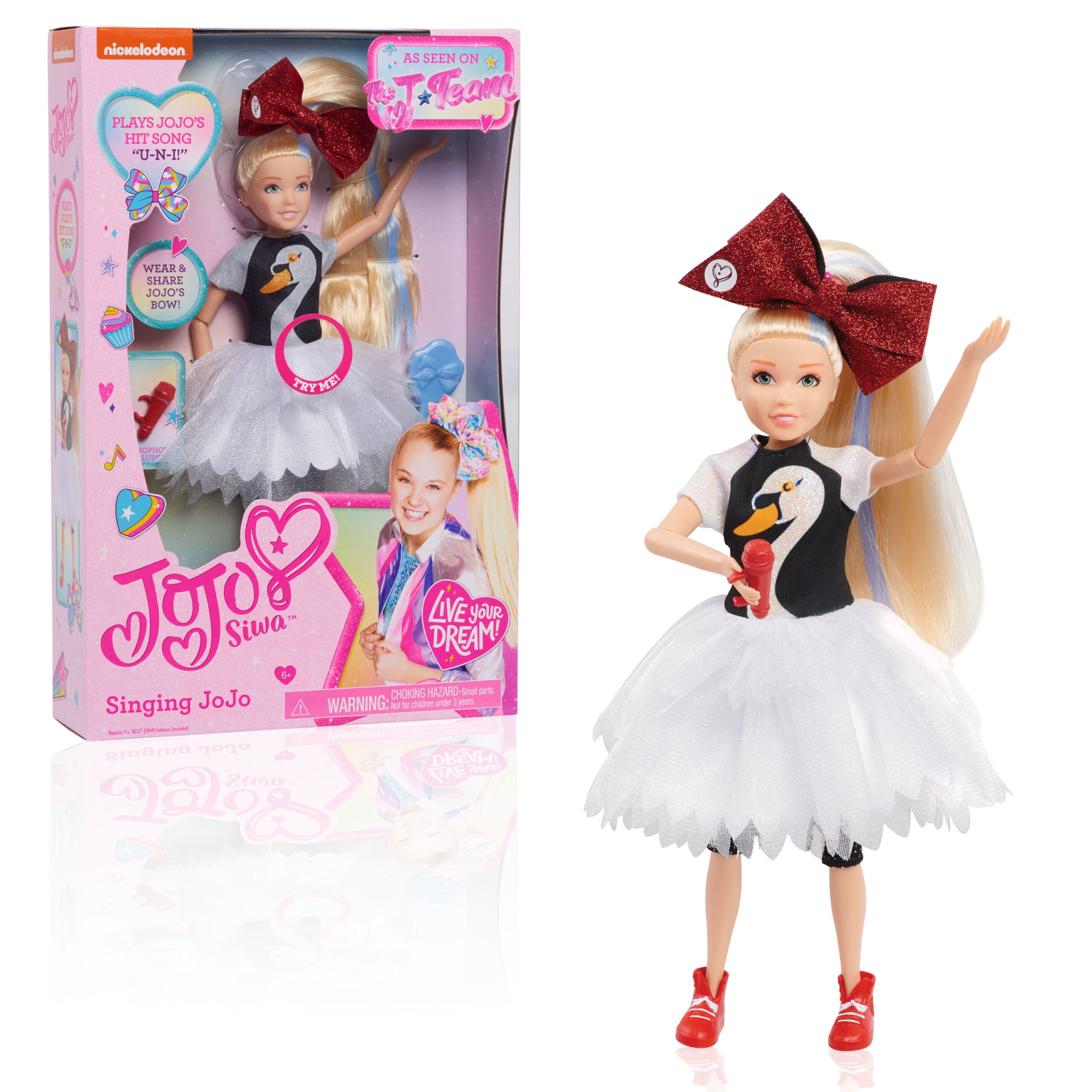 Added JoJo Siwa J-Team Singing Doll,  Kids Toys for Ages 6 Up, Gifts and Presents to Wishlist