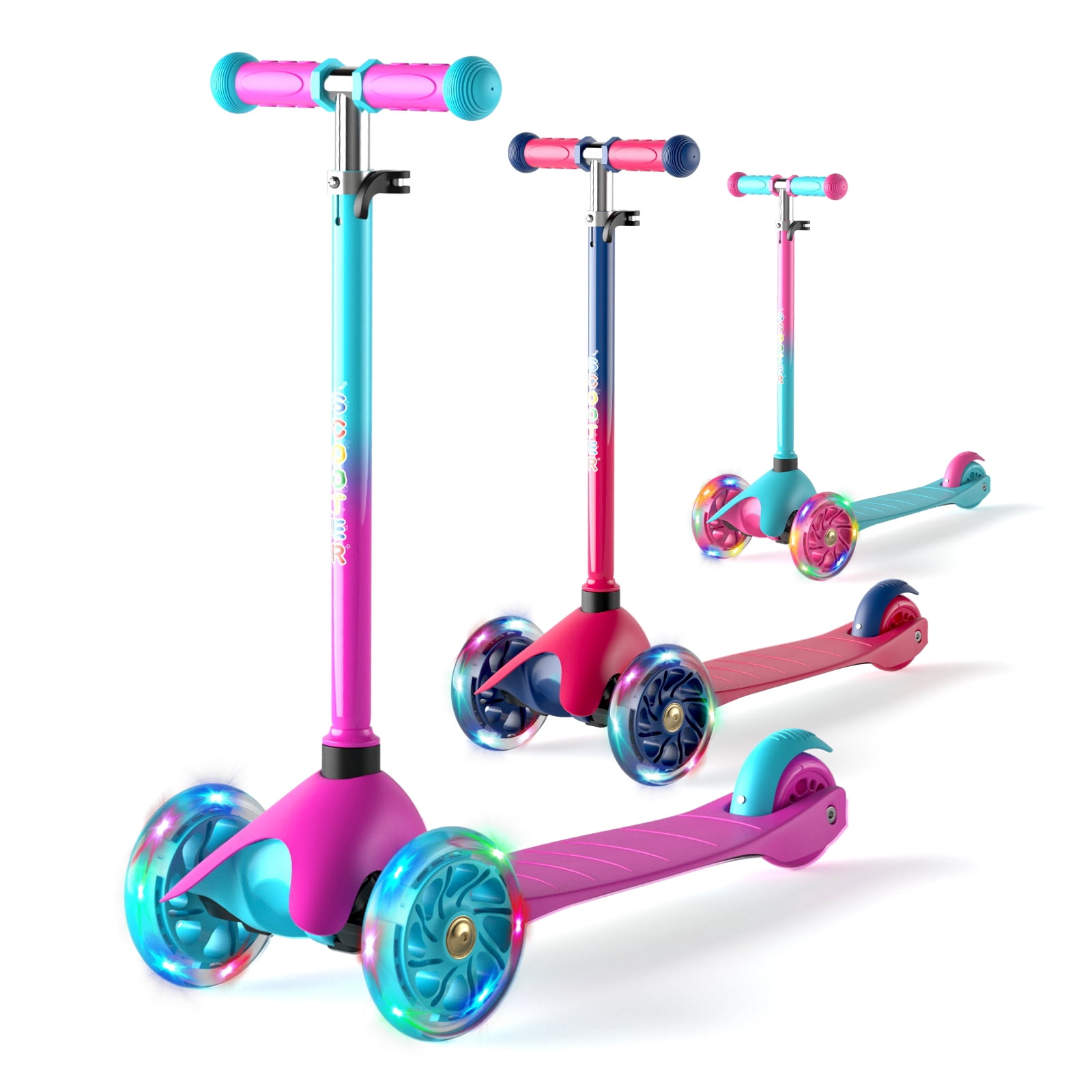 Added KORIMEFA 3 Wheel Scooters for Kids, Kick Scooter for Toddlers 2-5 Years Old, Boys Girls Scooter with Light Up Wheels to Wishlist