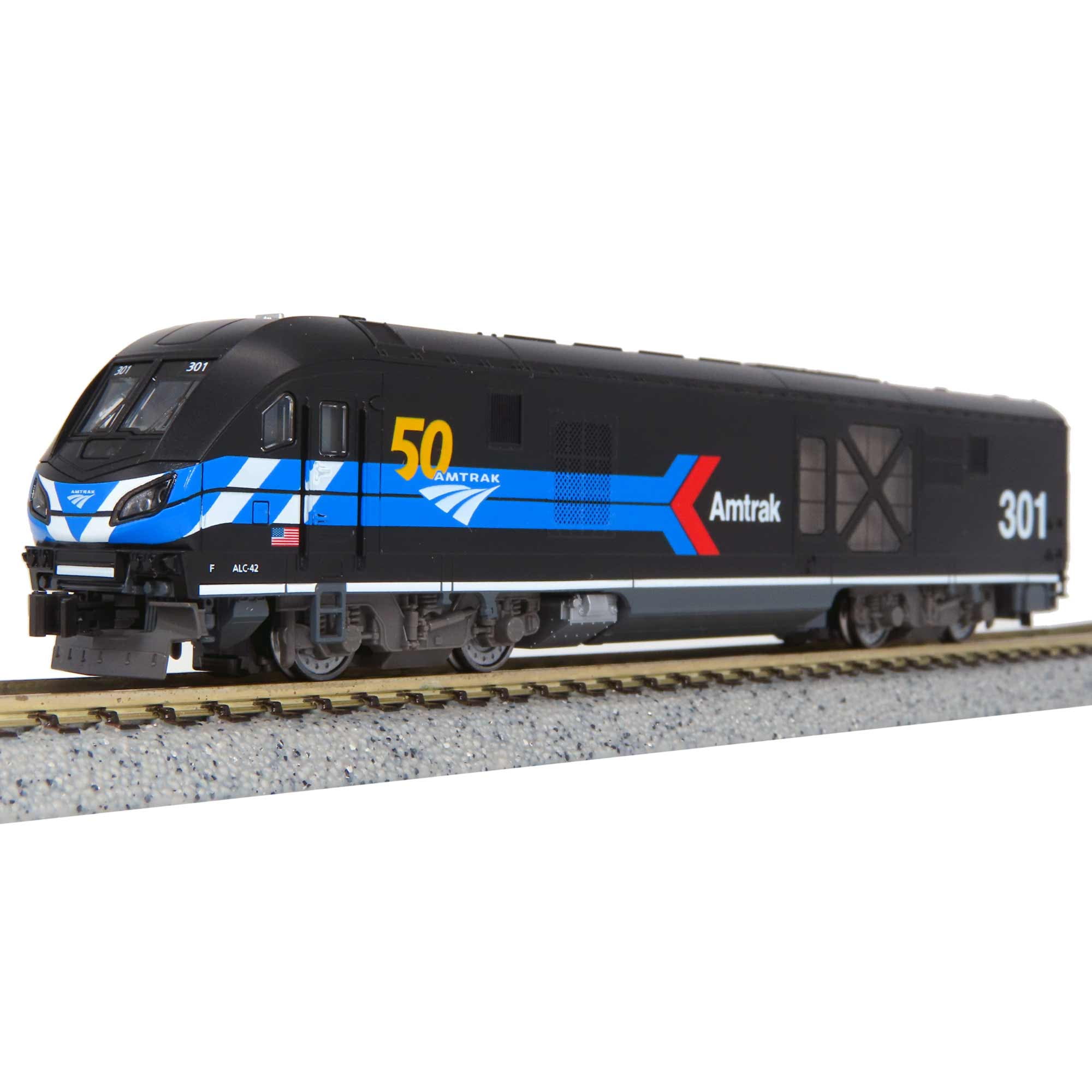 Added Kato USA Inc. N ALC-42 Charger Amtrak Day One #301 KAT1766050 N Locomotives to Wishlist