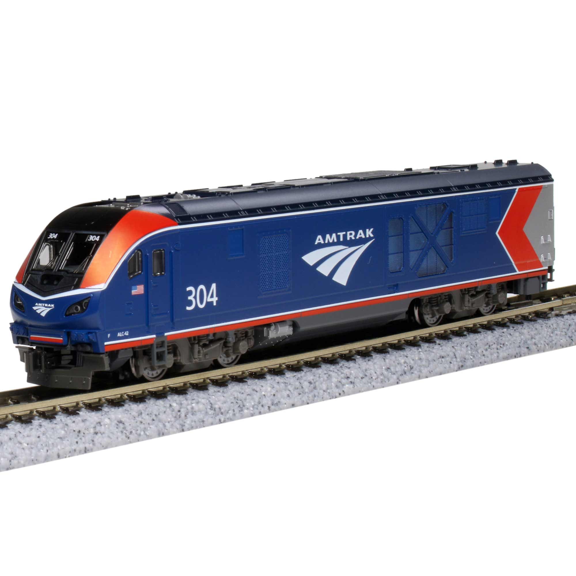 Added Kato USA Inc. N ALC-42 Charger Amtrak Phase VI #304 KAT1766053 N Locomotives to Wishlist