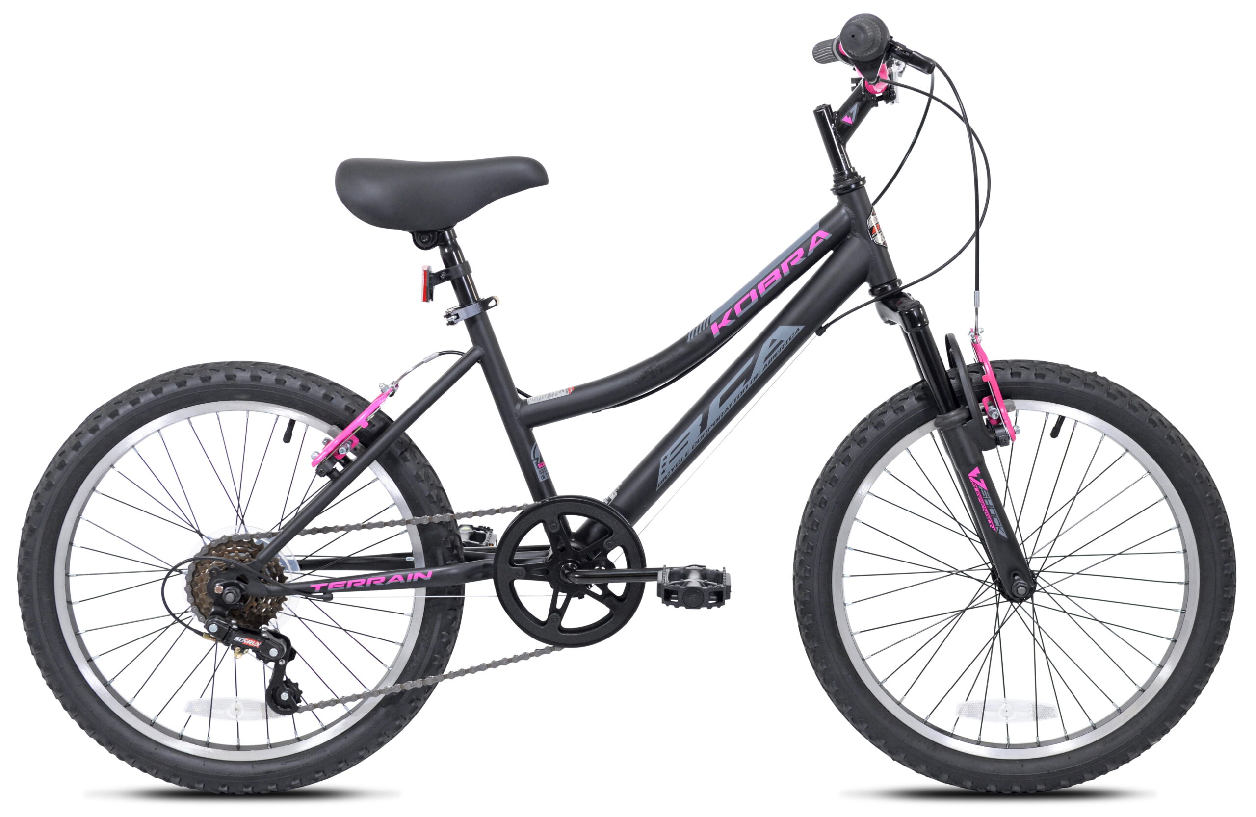 Added Kent 20-inch Girl's Kobra Mountain Child Bicycle, Black/Pink to Wishlist