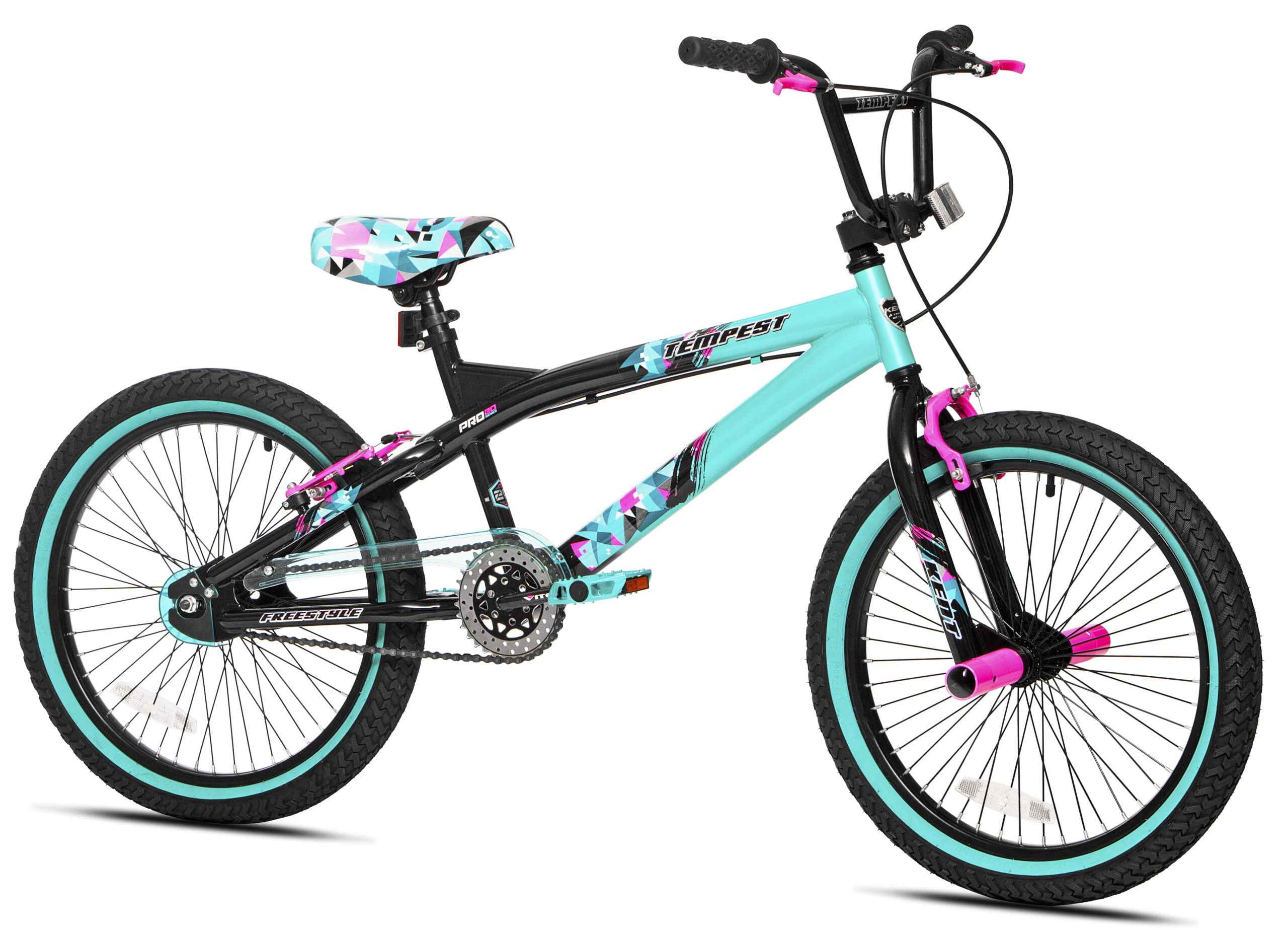 Added Kent Bicycles 20" Girl's Tempest Child Bicycles, Black/Aqua to Wishlist