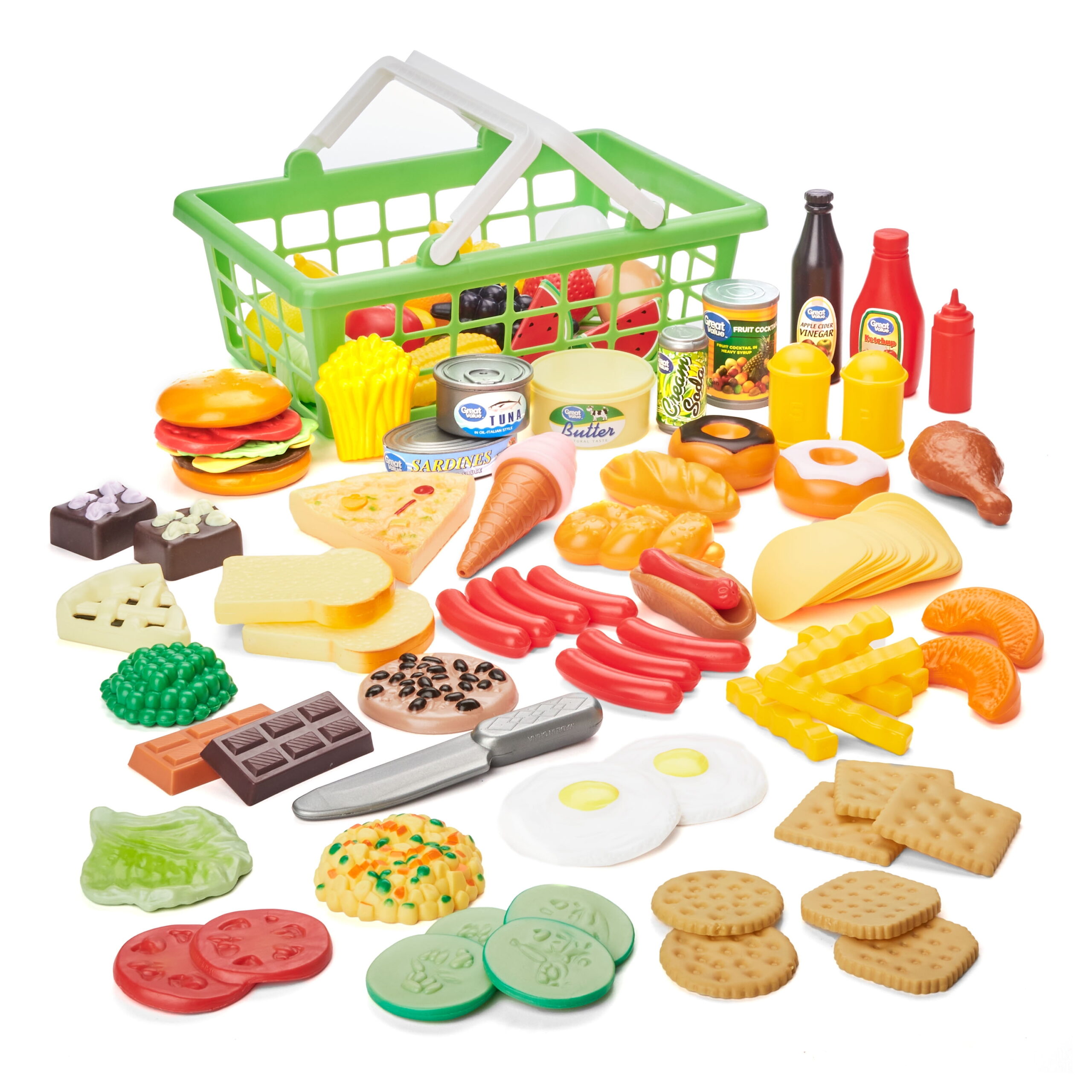 Added Kid Connection 100-Piece Play Food Basket to Wishlist