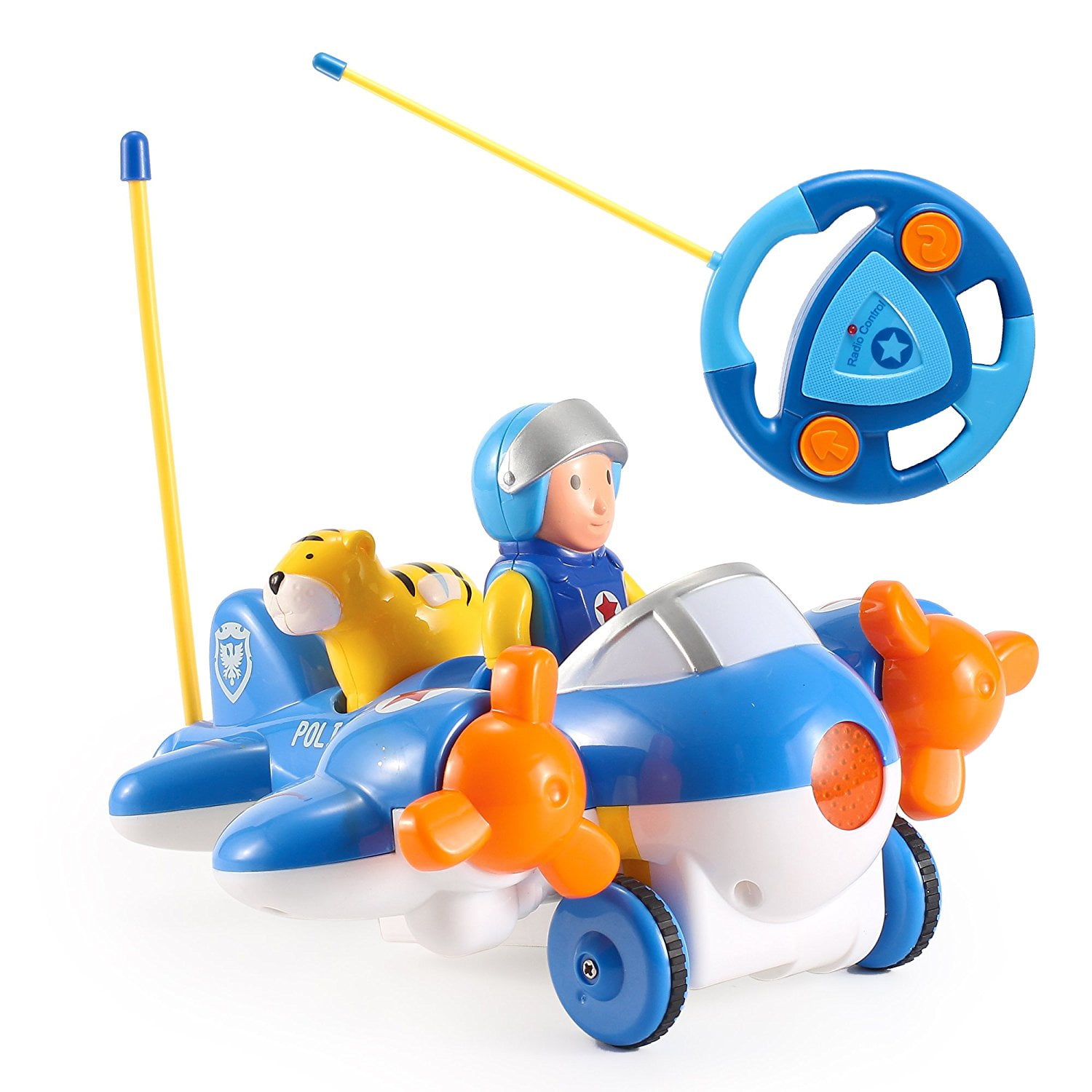 Added Kids Remote Control Airplane with Music, Lights and Sound to Wishlist