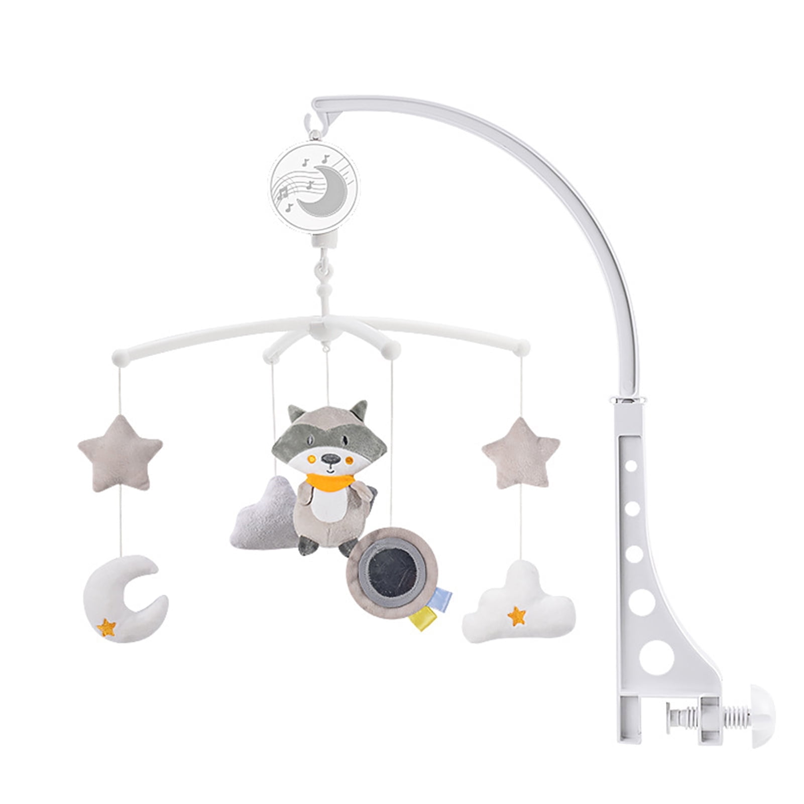 Added Kisdream Musical Baby Crib Mobile with Hanging Rotating Toys Infant Bed Decoration for Baby Boys Girls to Wishlist