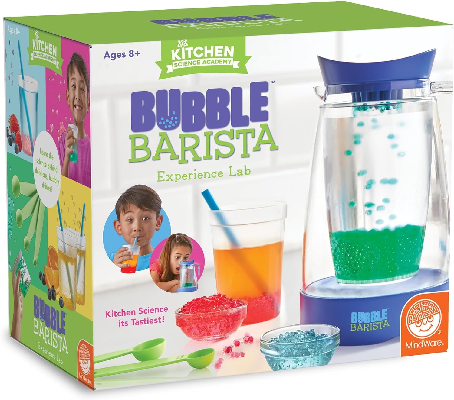 Added Kitchen Science Academy Bubble Barista Kit - Innovative Drink-Making Kit That Combines Fizzy Magic with Kitchen Science - Chemistry Set for Ages 8 and Up to Wishlist