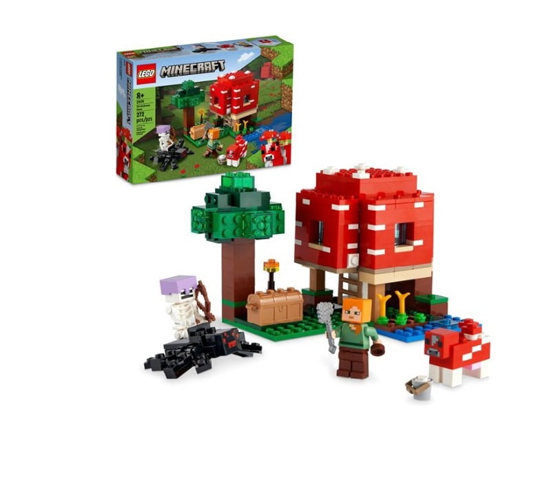 Added LEGO 6379564 Minecraft The Mushroom House 21179 to Wishlist