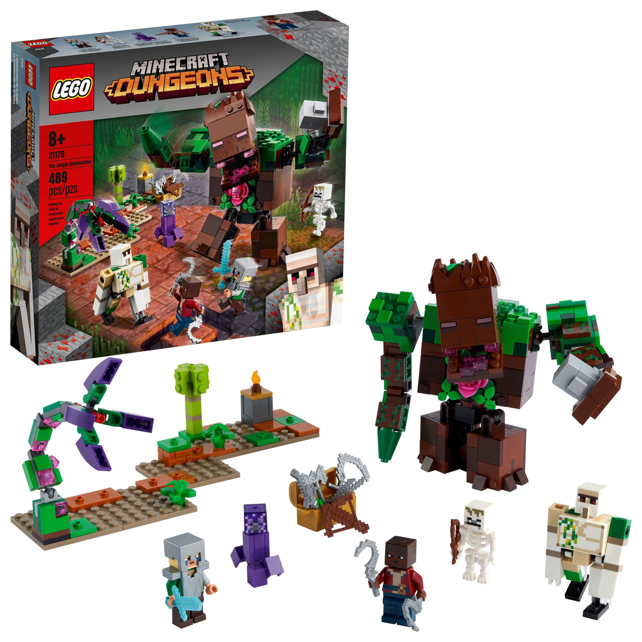 Added LEGO Minecraft The Jungle Abomination 21176 Building Toy Playset (487 Pieces) to Wishlist