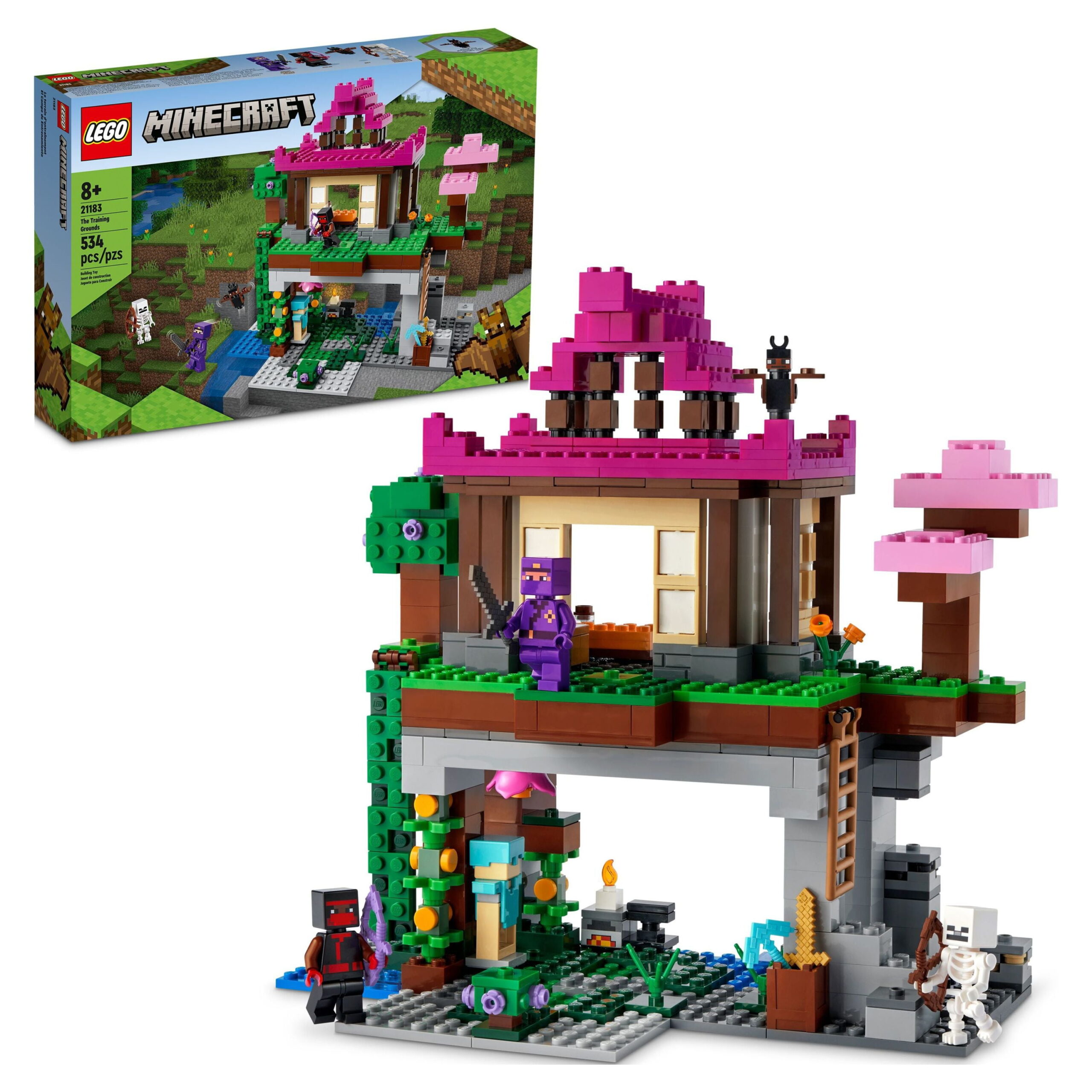 Added LEGO Minecraft The Training Grounds House Building Set, 21183 Cave Toy to Wishlist