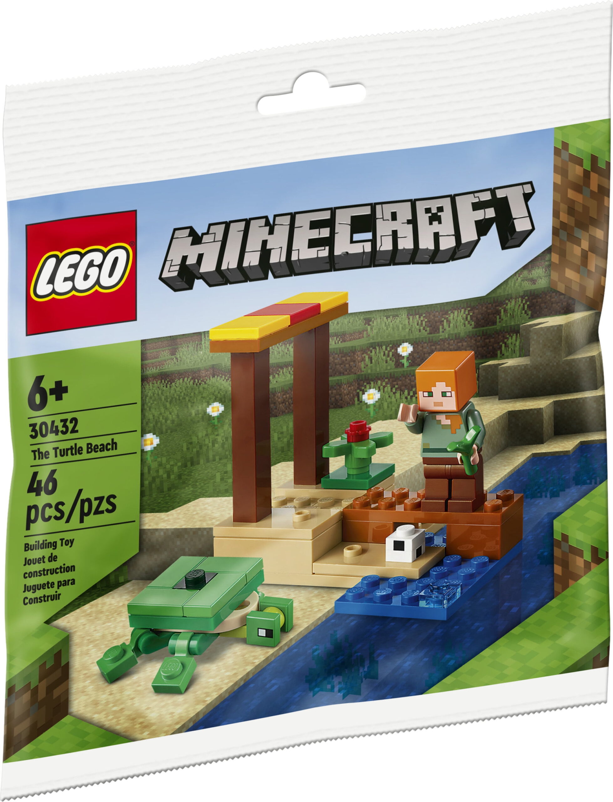 Added LEGO Minecraft The Turtle Beach 30432 to Wishlist