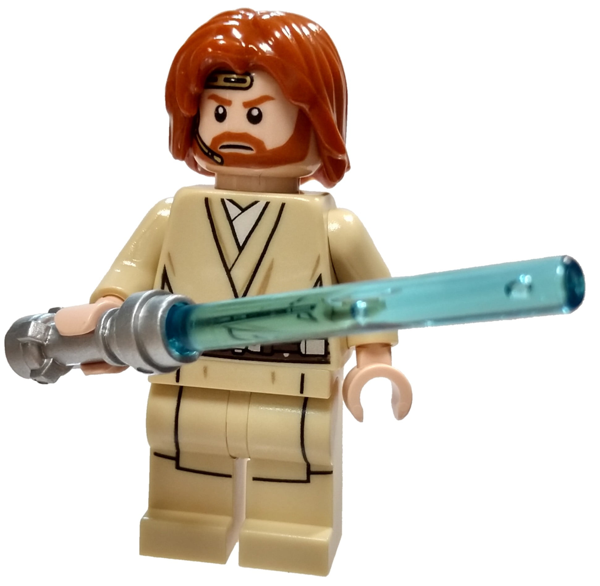 Added LEGO Star Wars Episode 3 Obi-Wan Kenobi Minifigure [Mid-Length Hair and Headset] [No Packaging] to Wishlist