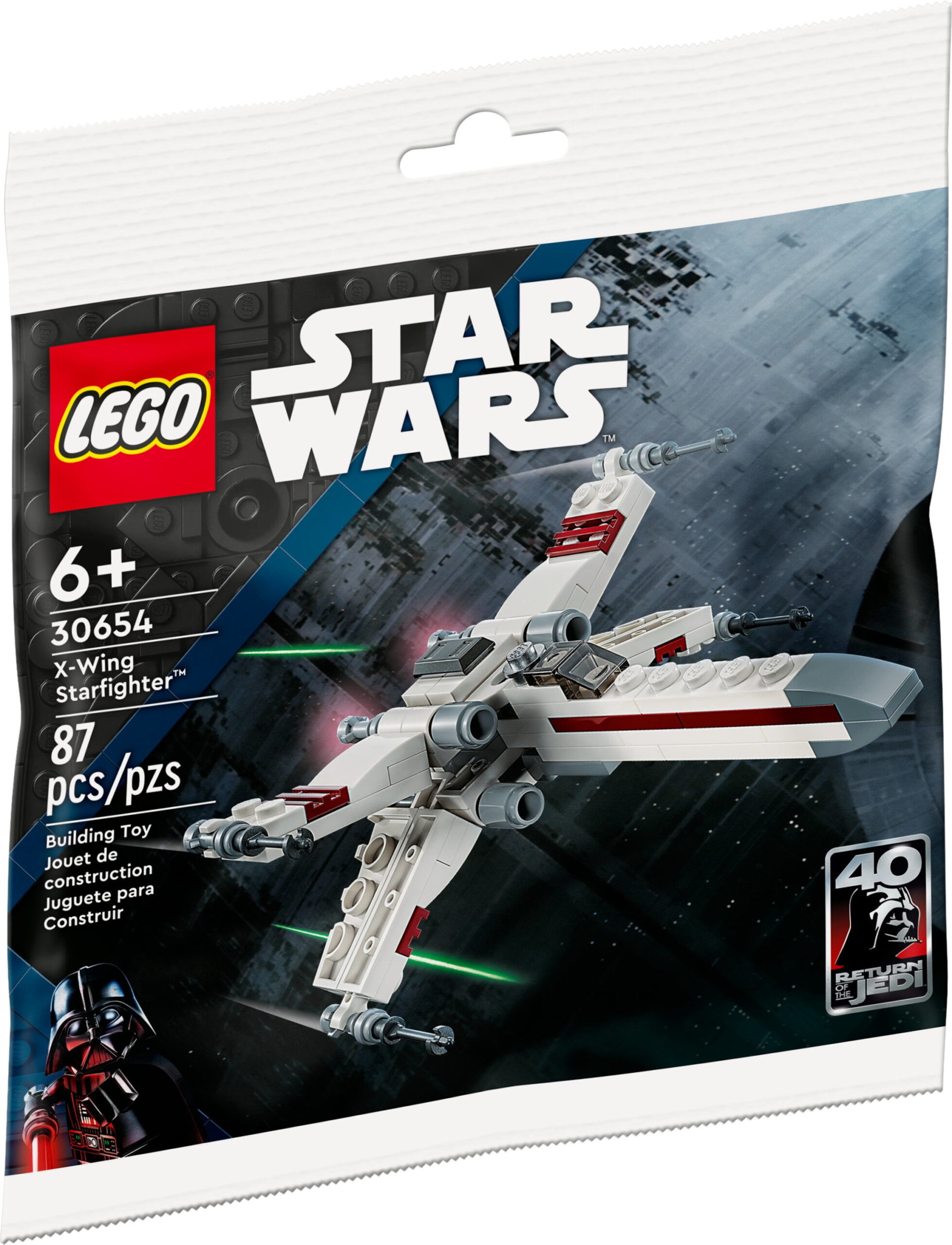 Added LEGO Star Wars X-Wing Starfighter 30654 Building Toy Set  (87 Pieces) to Wishlist