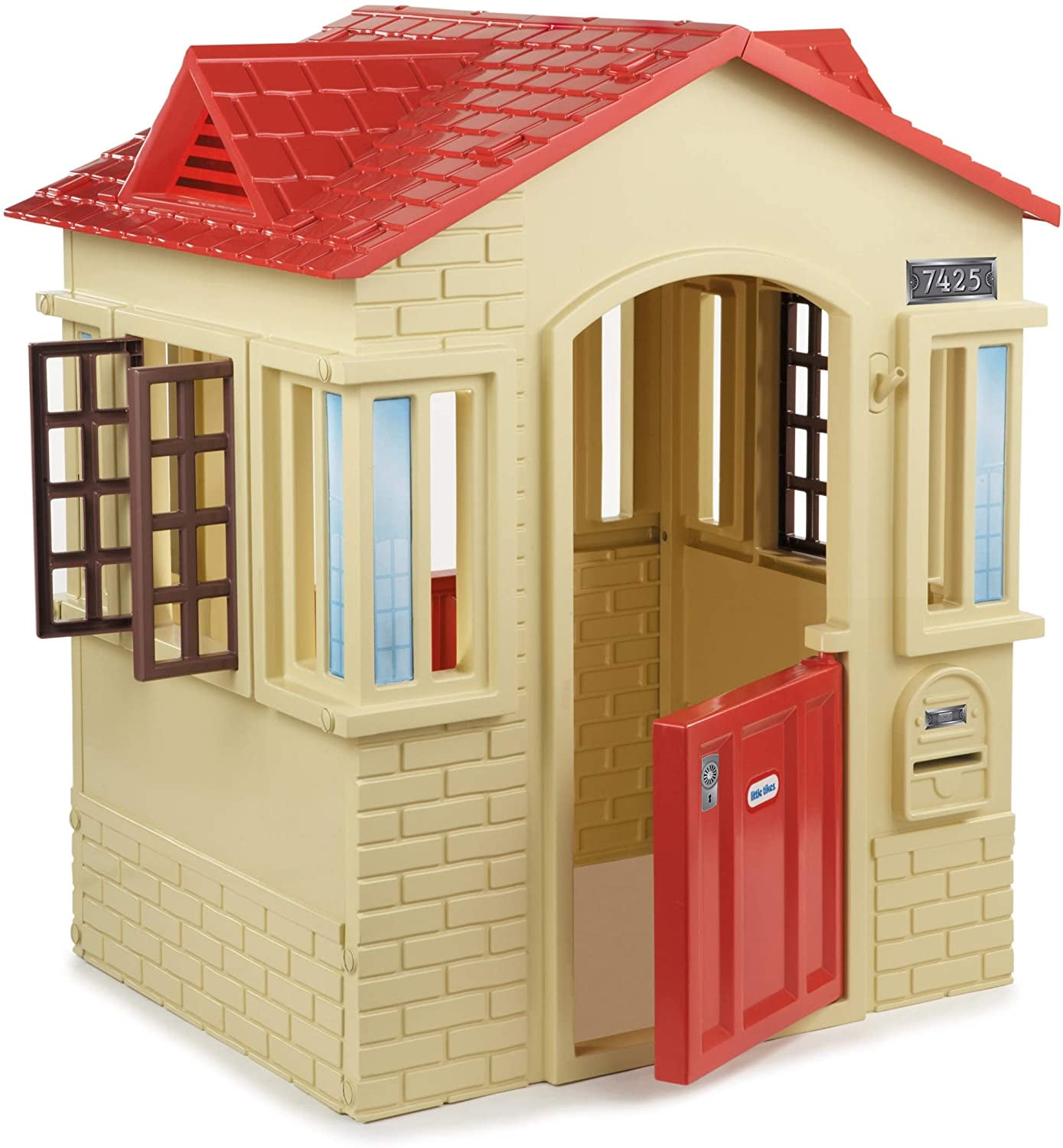 Added Little Tikes Cape Cottage Playhouse with Working Doors, Windows, and Shutters - Tan to Wishlist