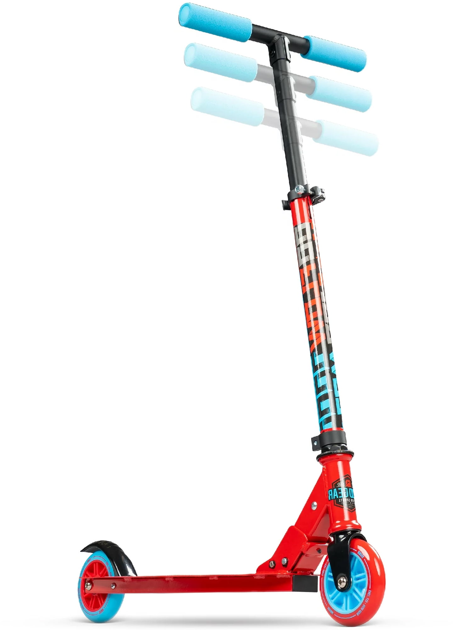 Added Madd Gear Flow 100 Folding Kids Inline Kick Scooter - Lightweight Height Adjustable 3 Yrs + Fully Assembled to Wishlist