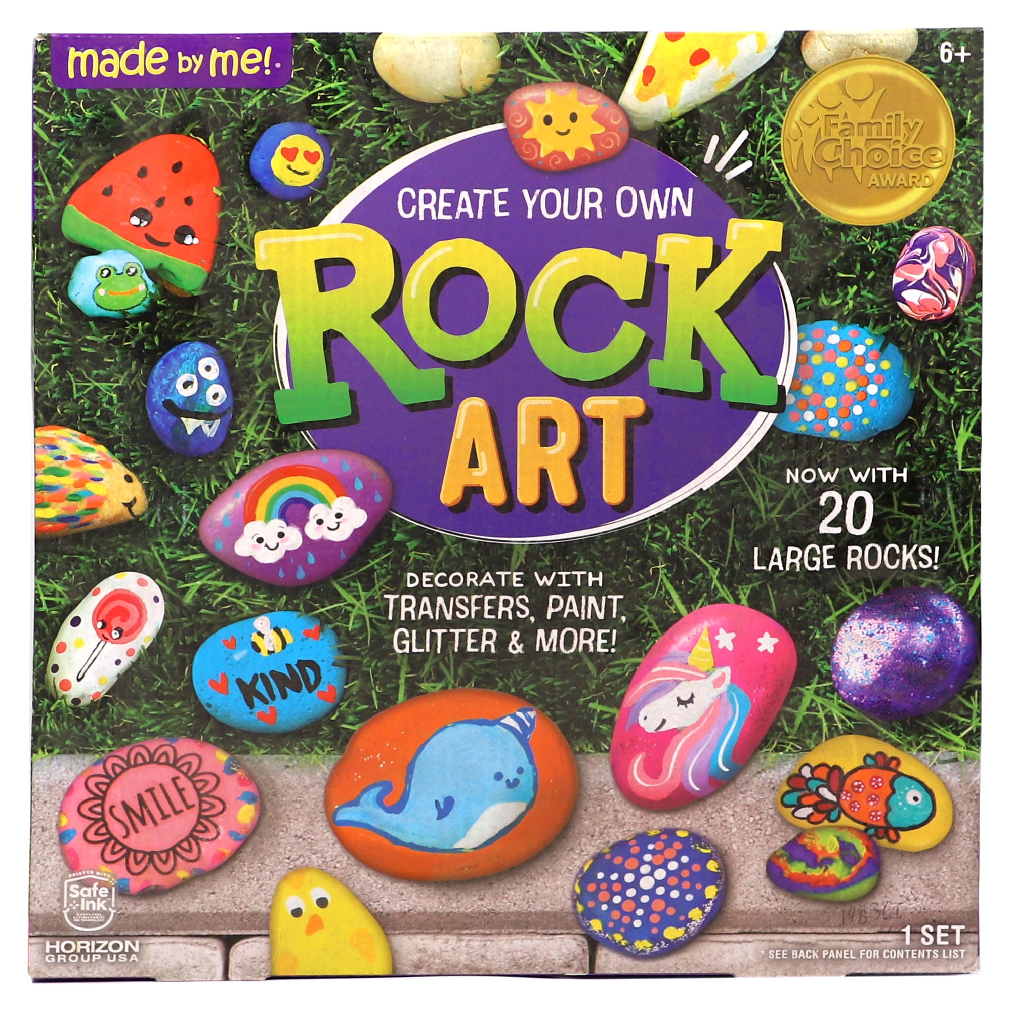 Added Made by Me Create Your Own Rock Art, Boys and Girls, Child, Ages 6+ to Wishlist