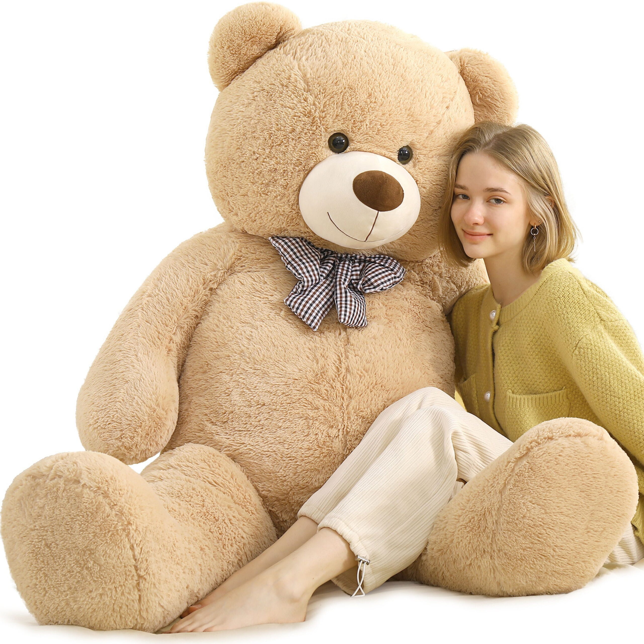 Added MaoGoLan 4.6ft Giant Teddy Bear 55"Large Stuffed Animals Big Bear Plush Toy to Wishlist