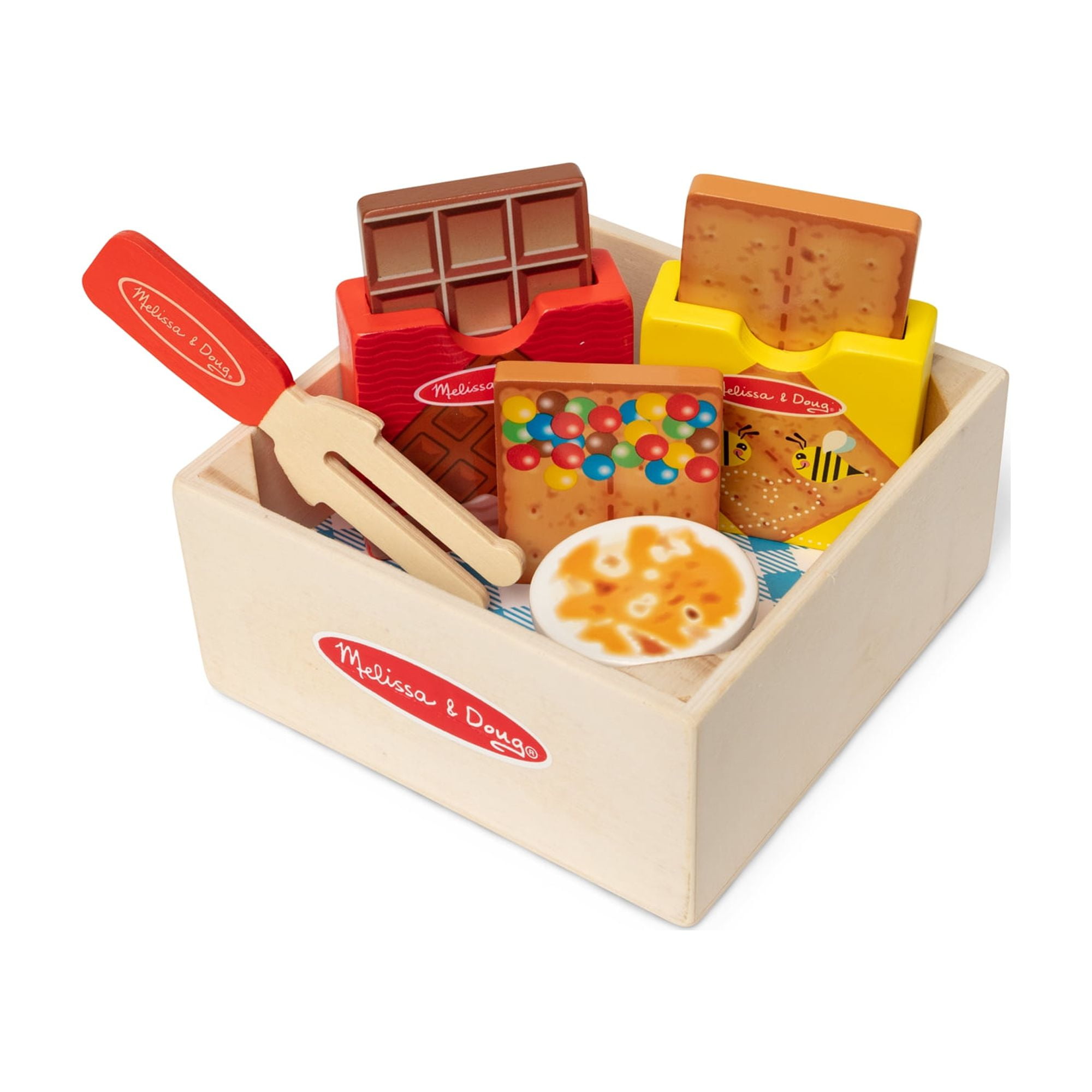 Added Melissa & Doug Wooden S'Mores Picnic Box Play Food Set For Boys and For Girls 2+ to Wishlist