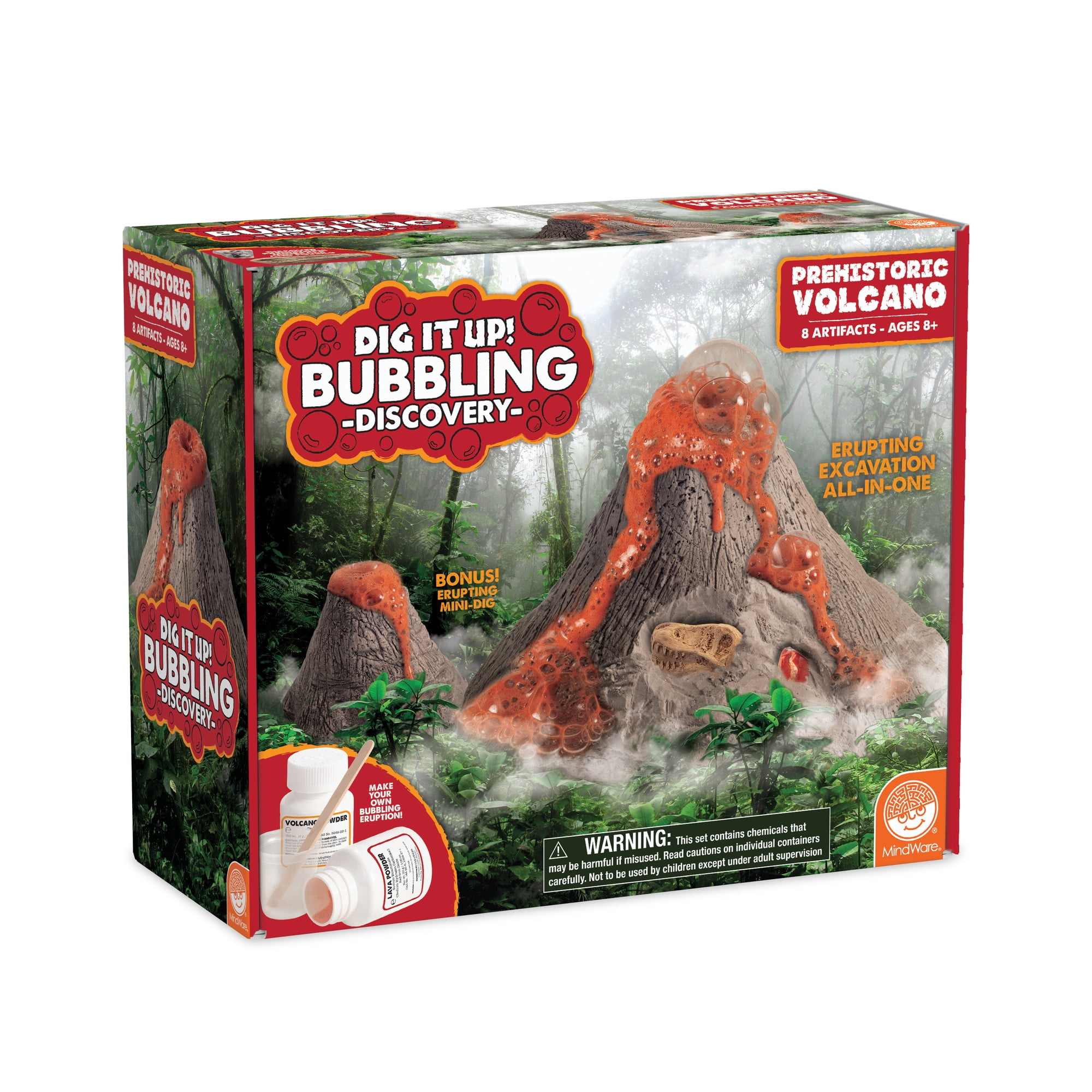 Added MindWare Dig It Up! Bubbling Volcano Discovery - Ages 8+ to Wishlist