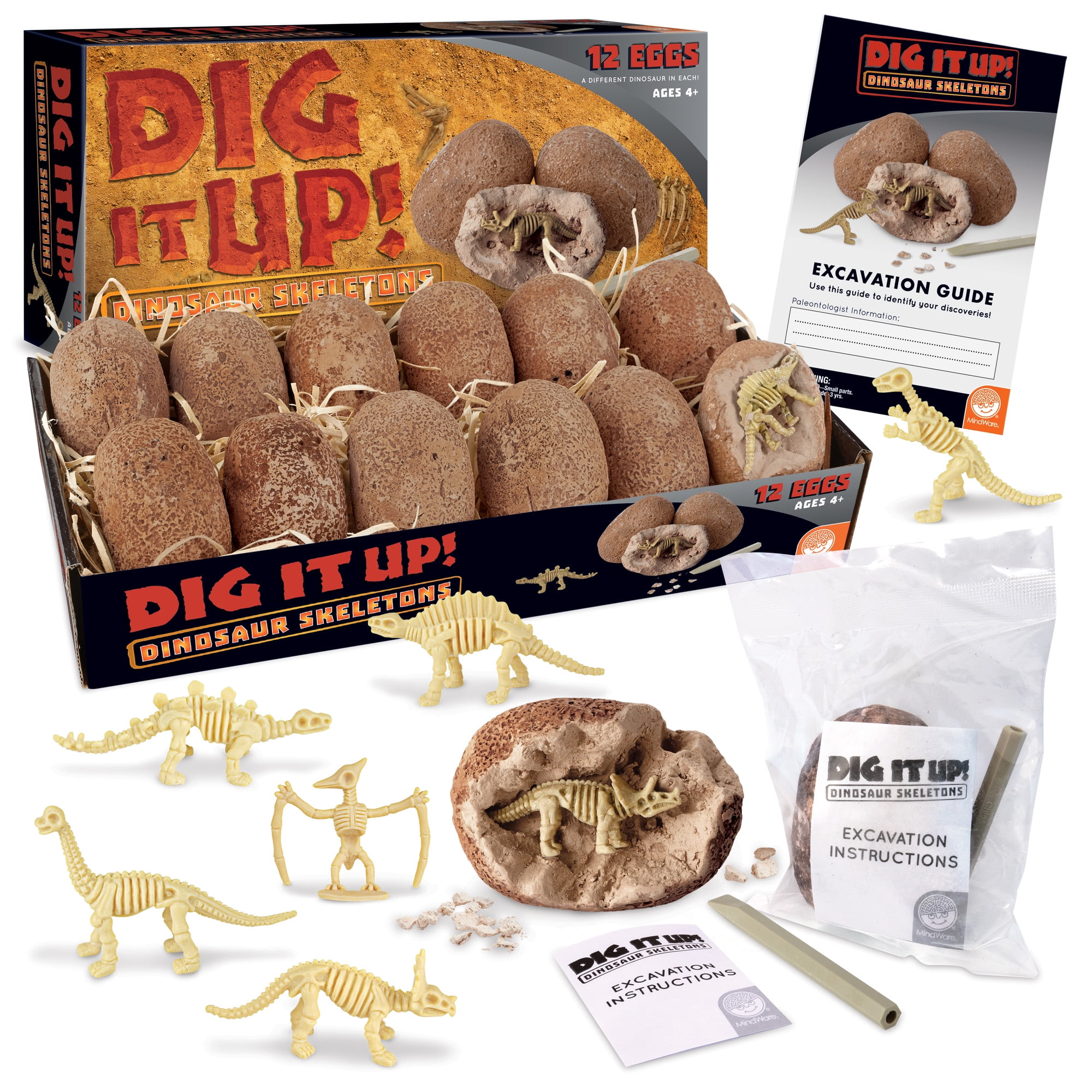 Added MindWare Dig It Up! Dino Skeletons plus FREE Excavation Kit - Ages 4+ to Wishlist