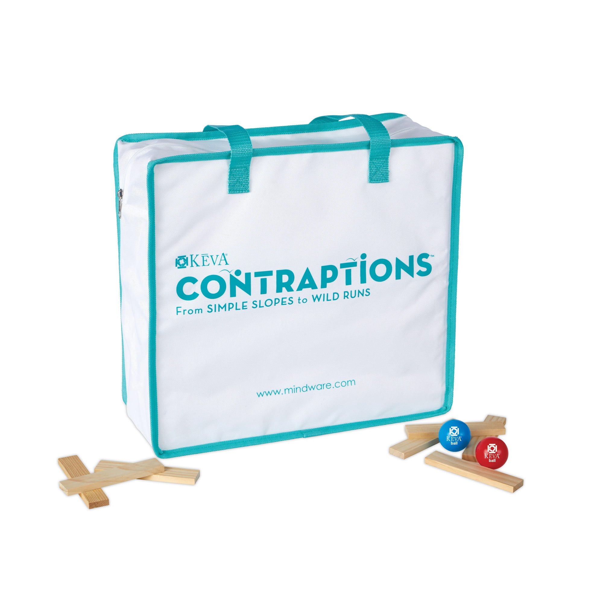 Added MindWare KEVA Contraptions 400 Plank Set - 3D Architecture Building - Ages 7+ to Wishlist