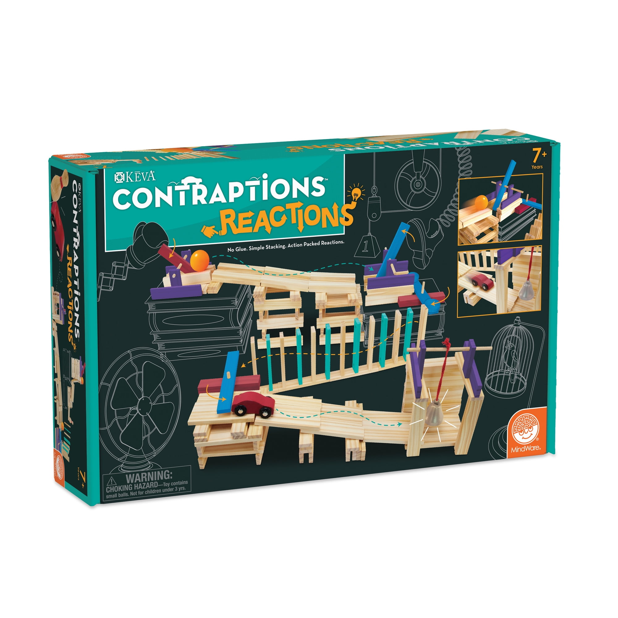 Added MindWare KEVA® Contraptions Reactions - 3D Building - Ages 7+ to Wishlist